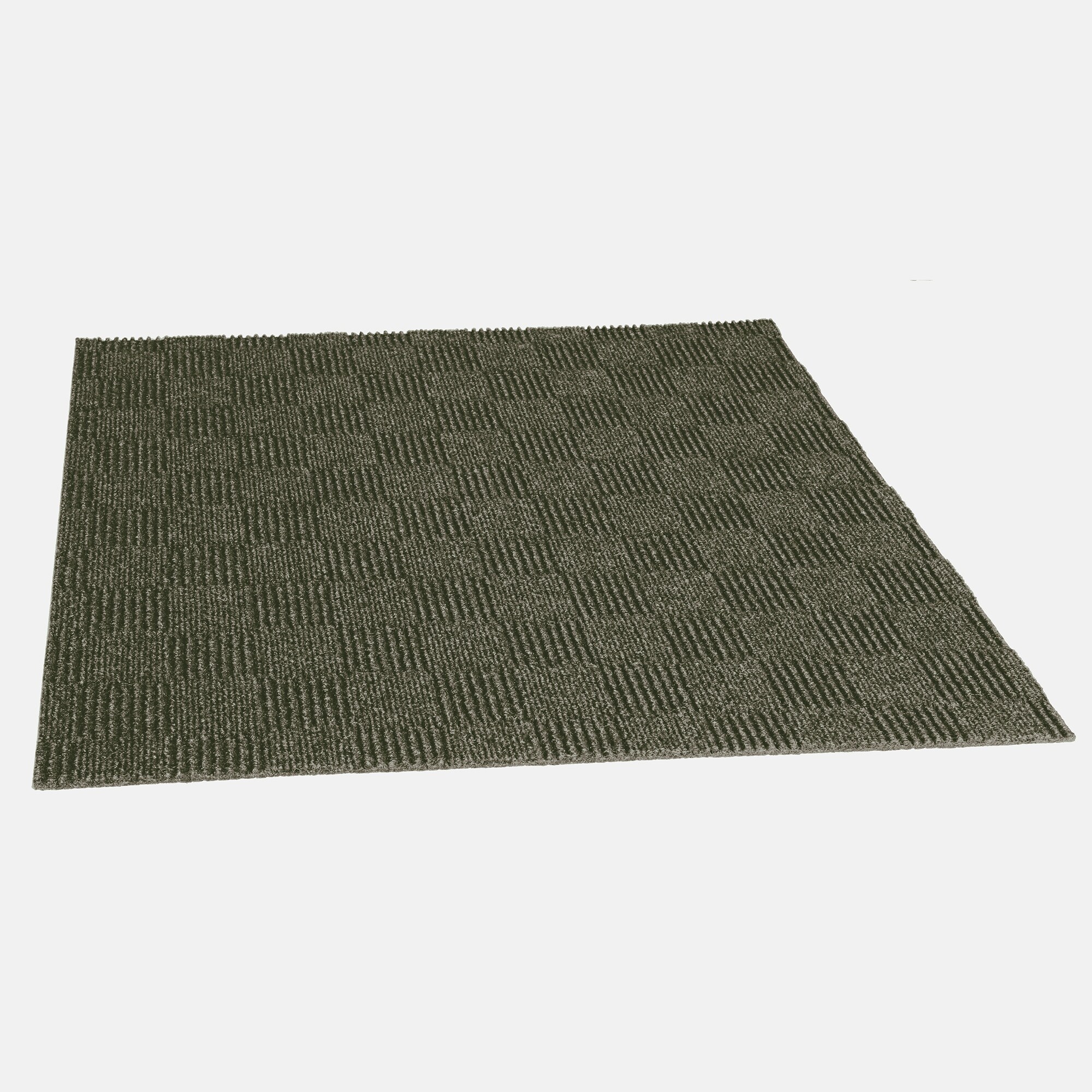 Style Selections Framework 24-in x 24-in Olive Pattern Peel-and-stick ...