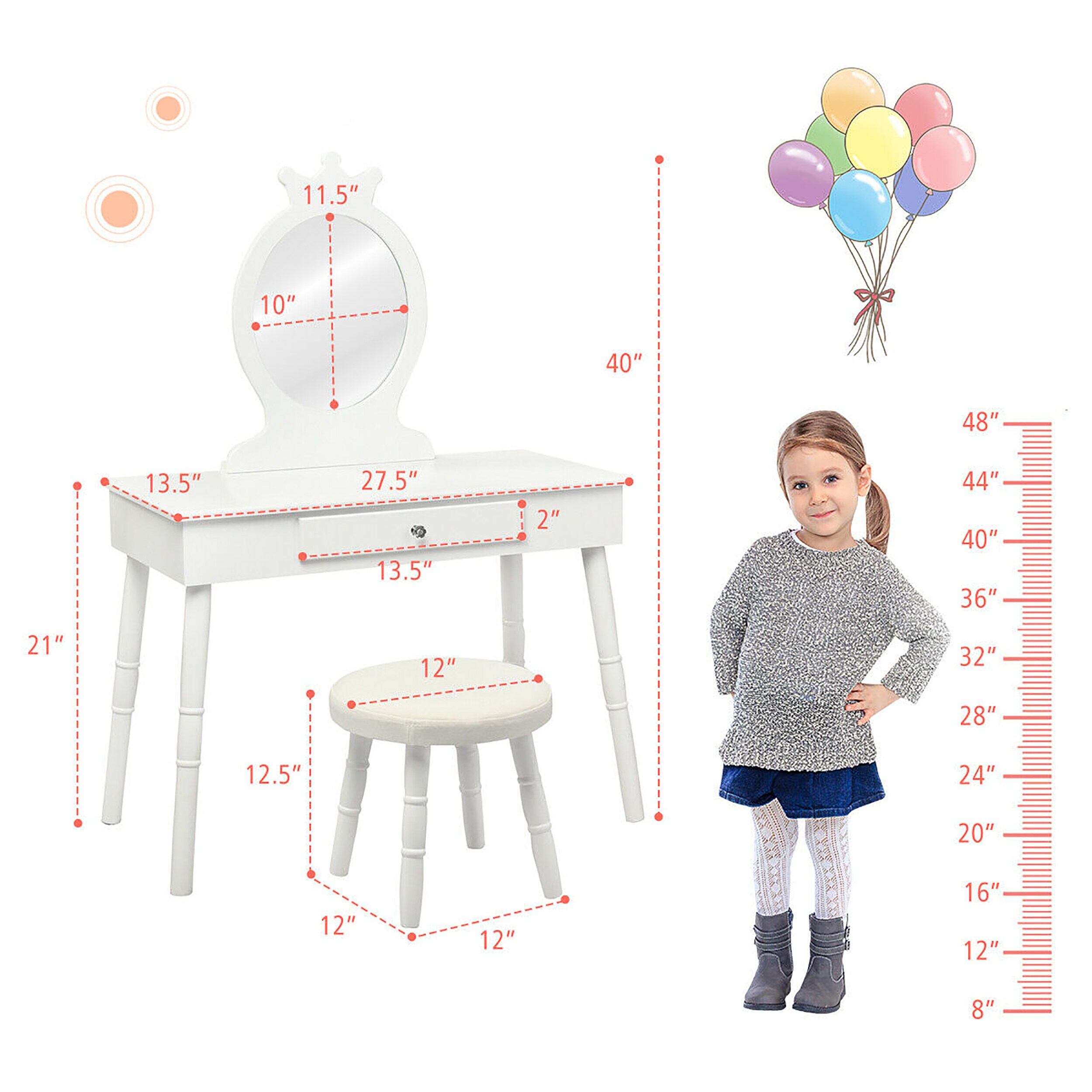Goplus LWS00365 Kids-Play-Tables - View #5
