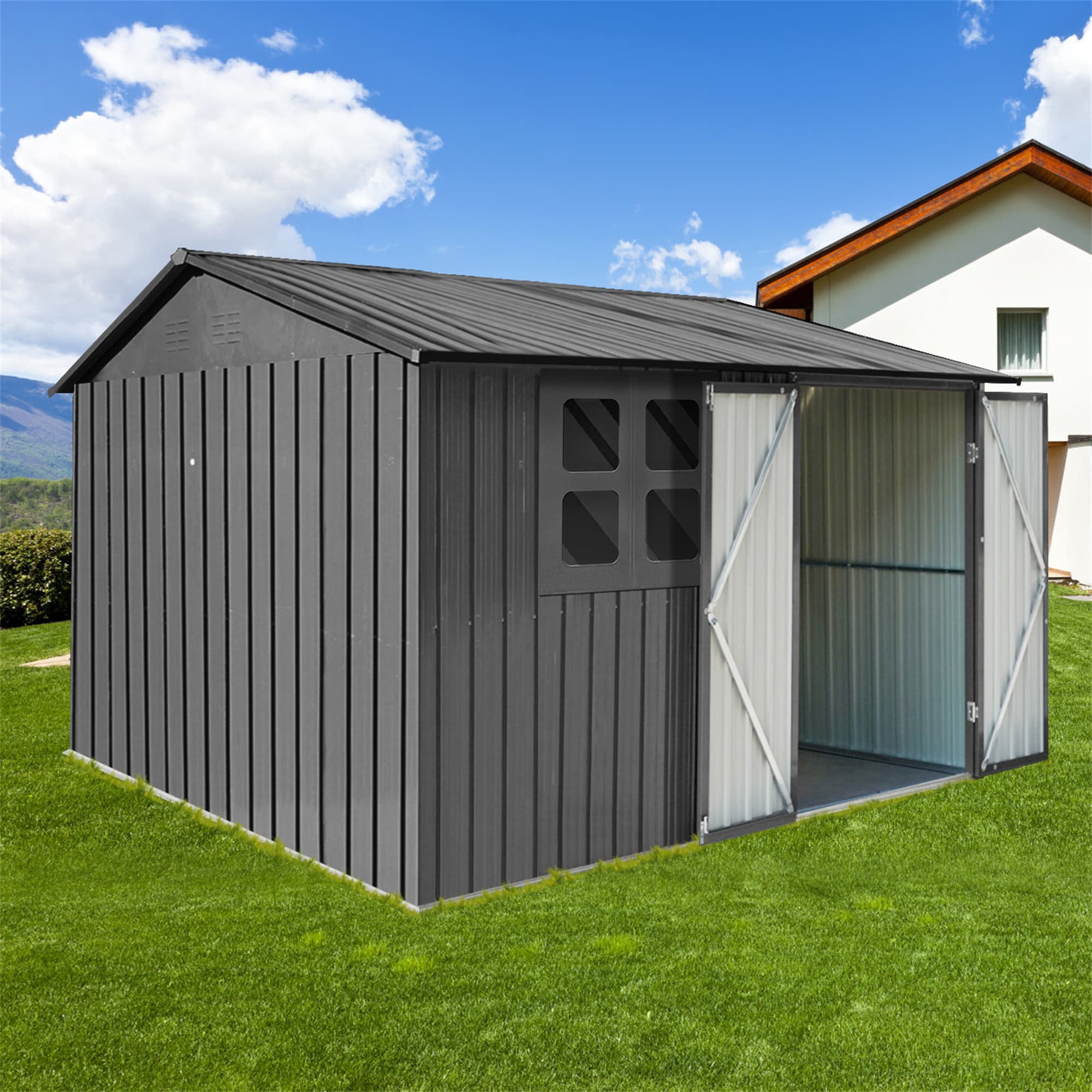 BABOOM BOM-S00062-OR Metal-Storage-Buildings-Sheds - View #5