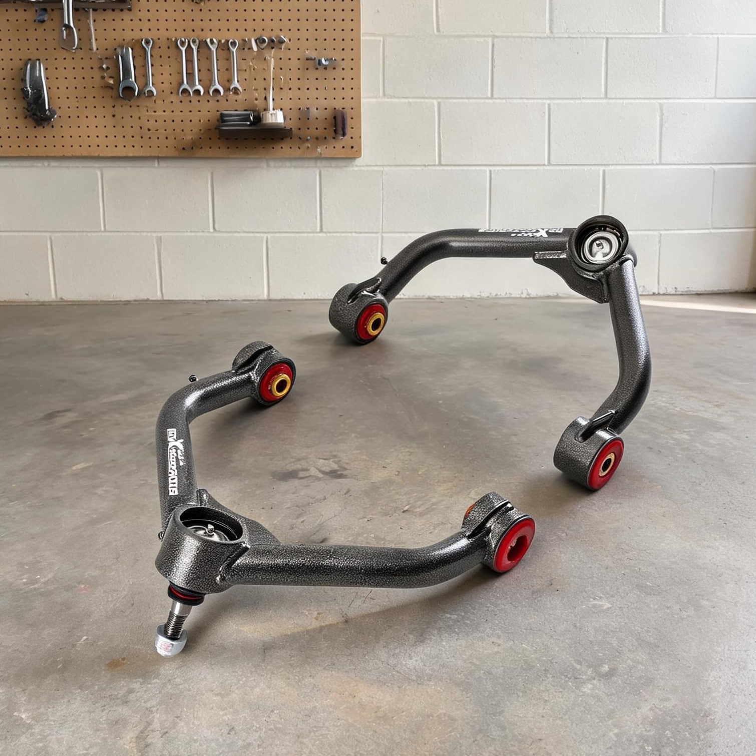 chillscreamni Steel Front Upper Control Arm Assembly with Polyurethane Bushings for Ram 1500 2011-2024