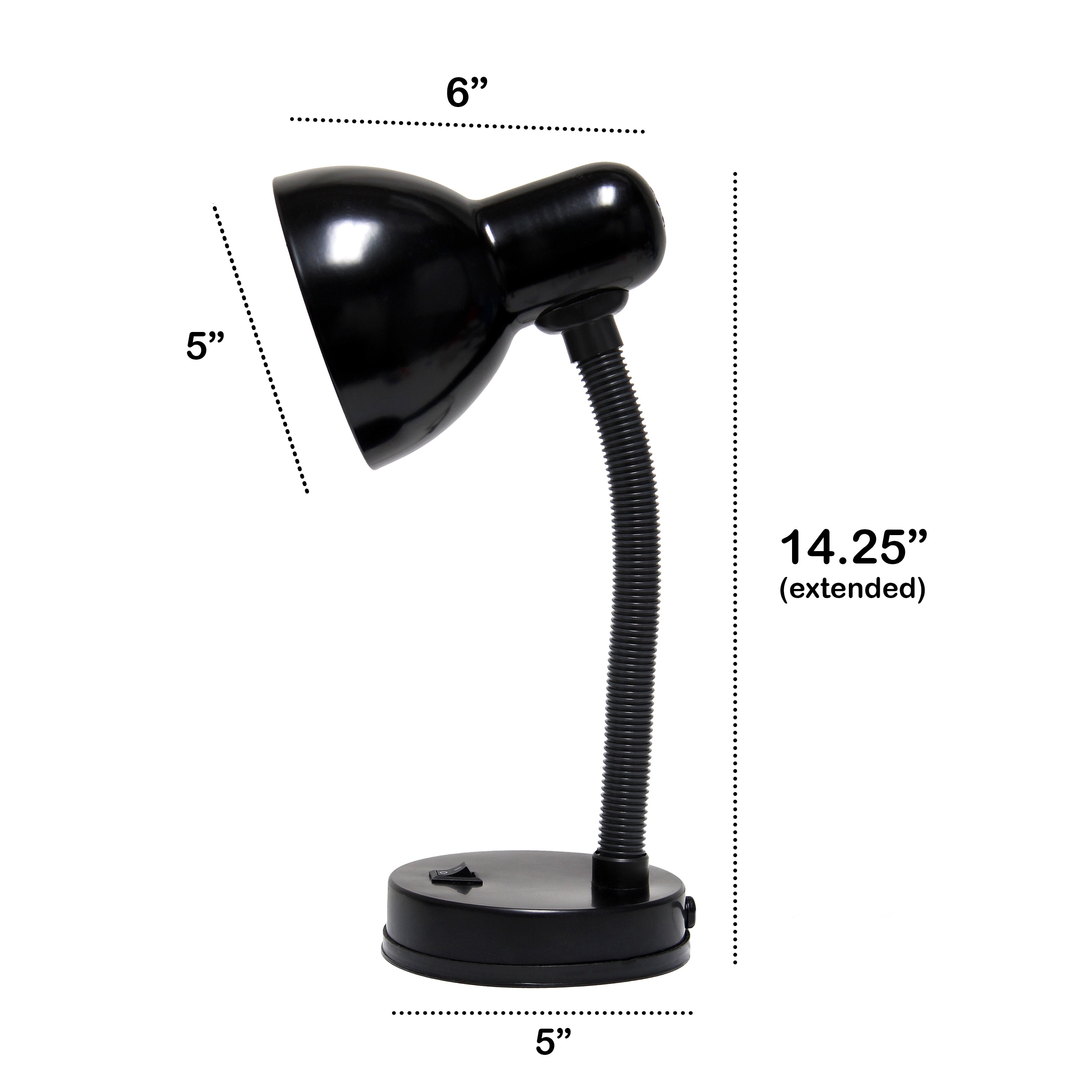 Creekwood Home CWD-1000-BK-LB Desk-Table-Lamps - View #3
