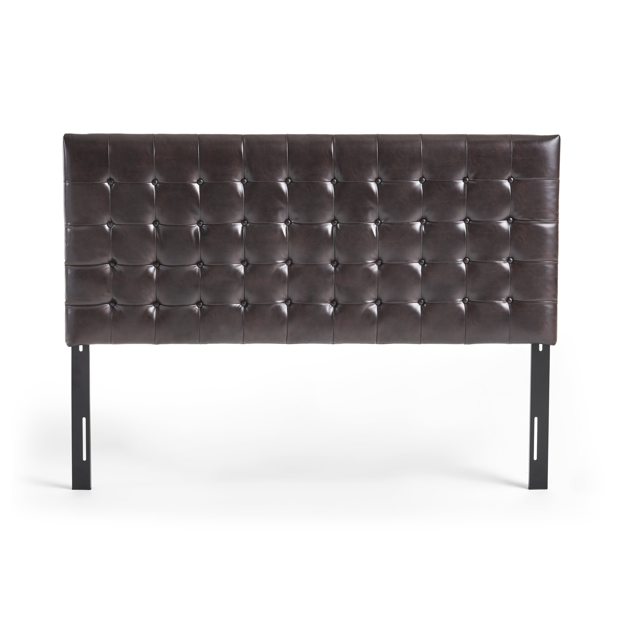 Best Selling Home Decor 295294 Brown King/Cal King Faux leather Upholstered Headboard