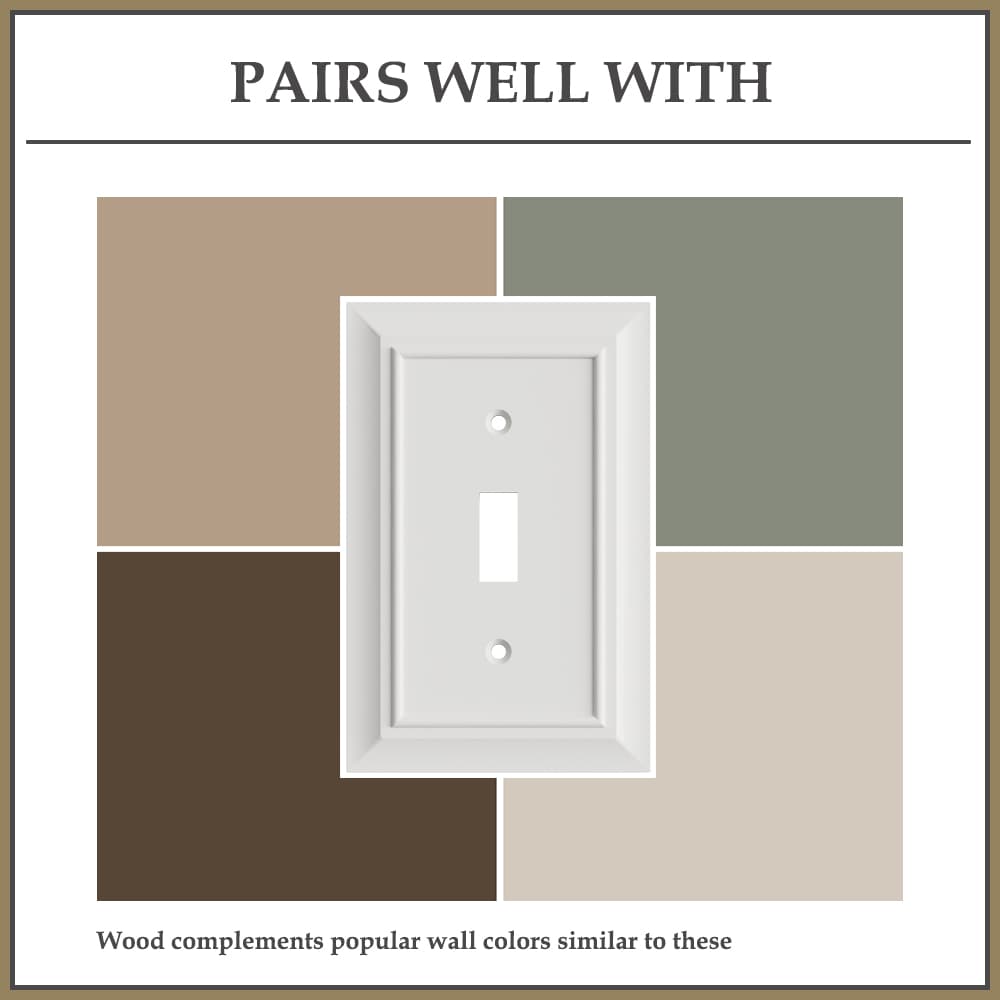 allen + roth DWP00005 Electrical-Wall-Plates - View #6