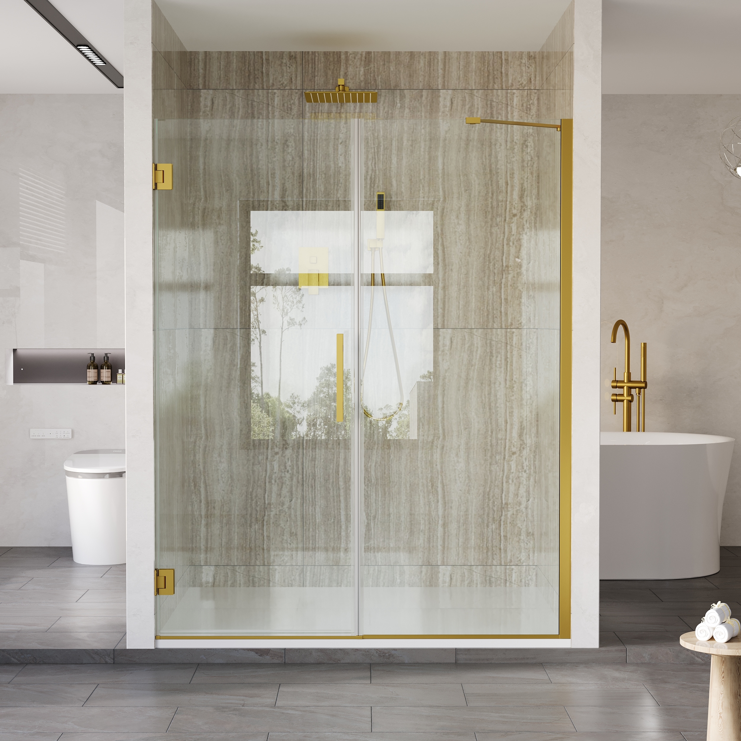 WELLFOR FLEX2627P3031BG Shower-Doors - View #4
