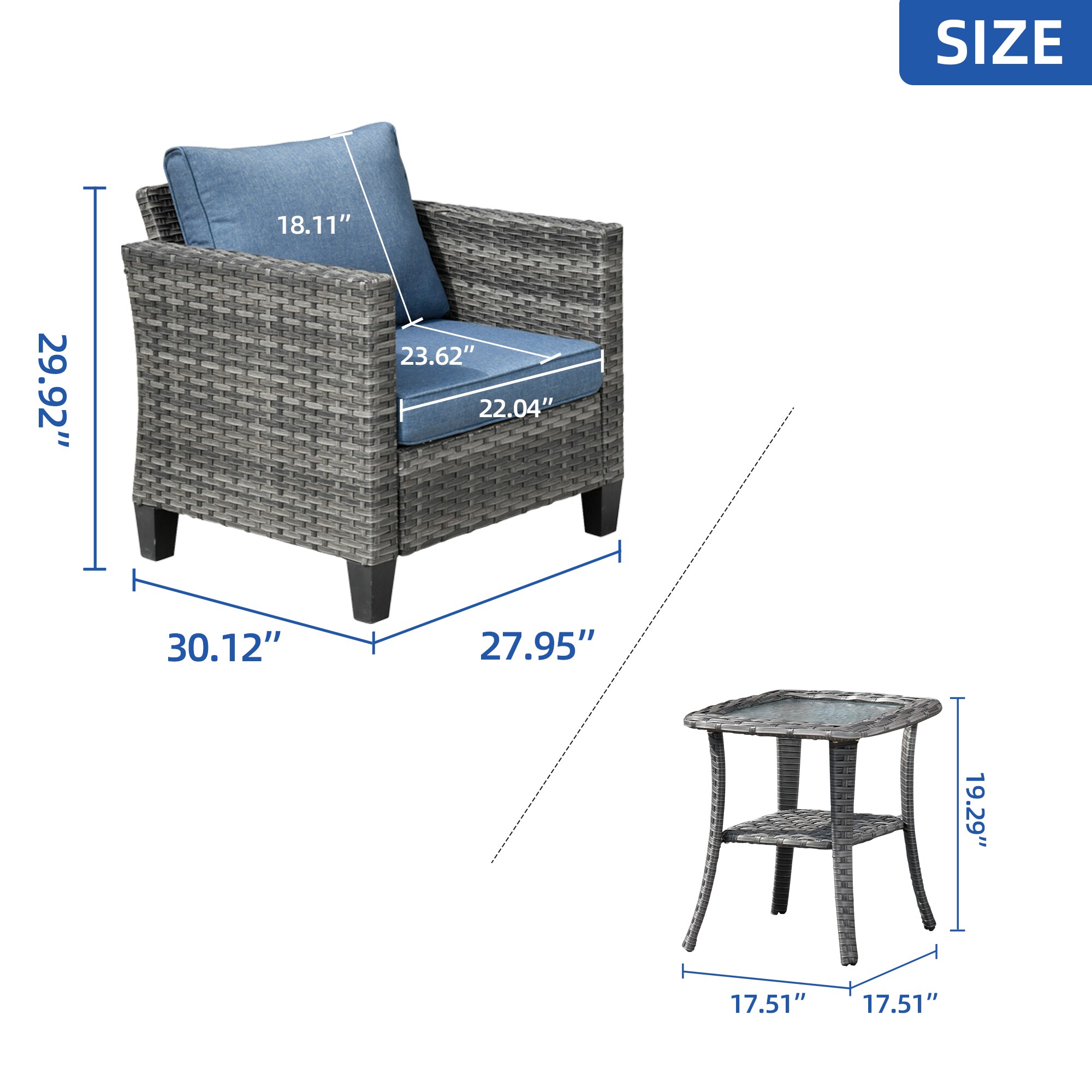 Ovios YZTGS3022 Patio-Chairs - View #7