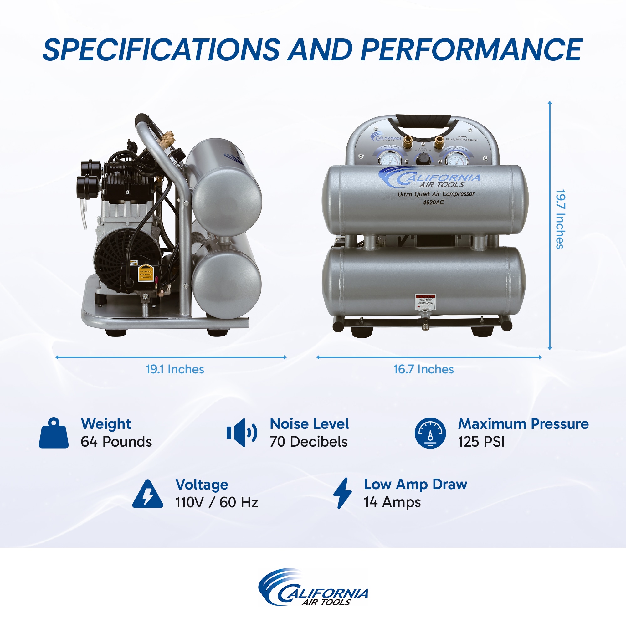 California Air Tools CAT 4620AC Air-Compressors - View #5