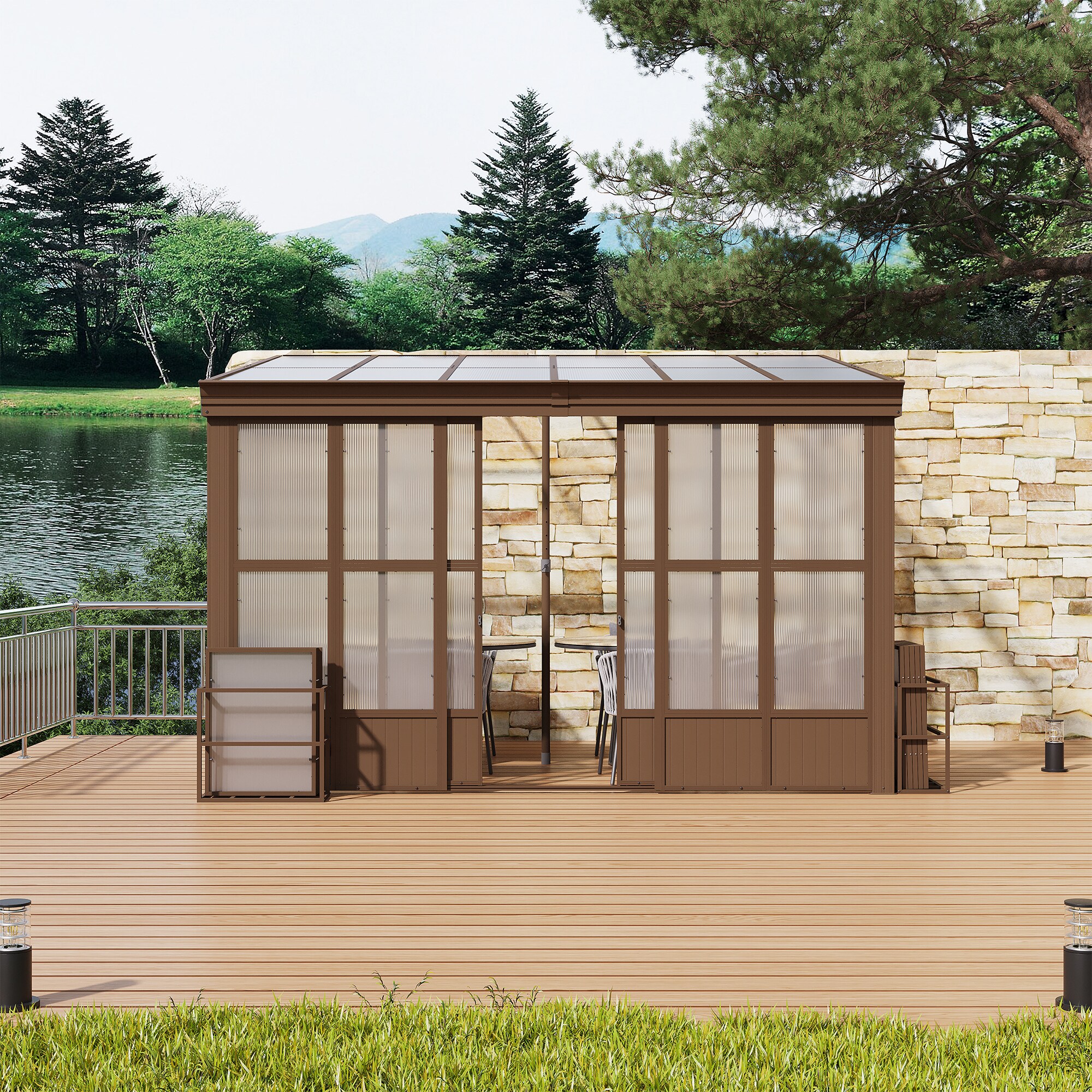 Mondawe MD-LGFP1647 Wood-Resin-Gazebos - View #12