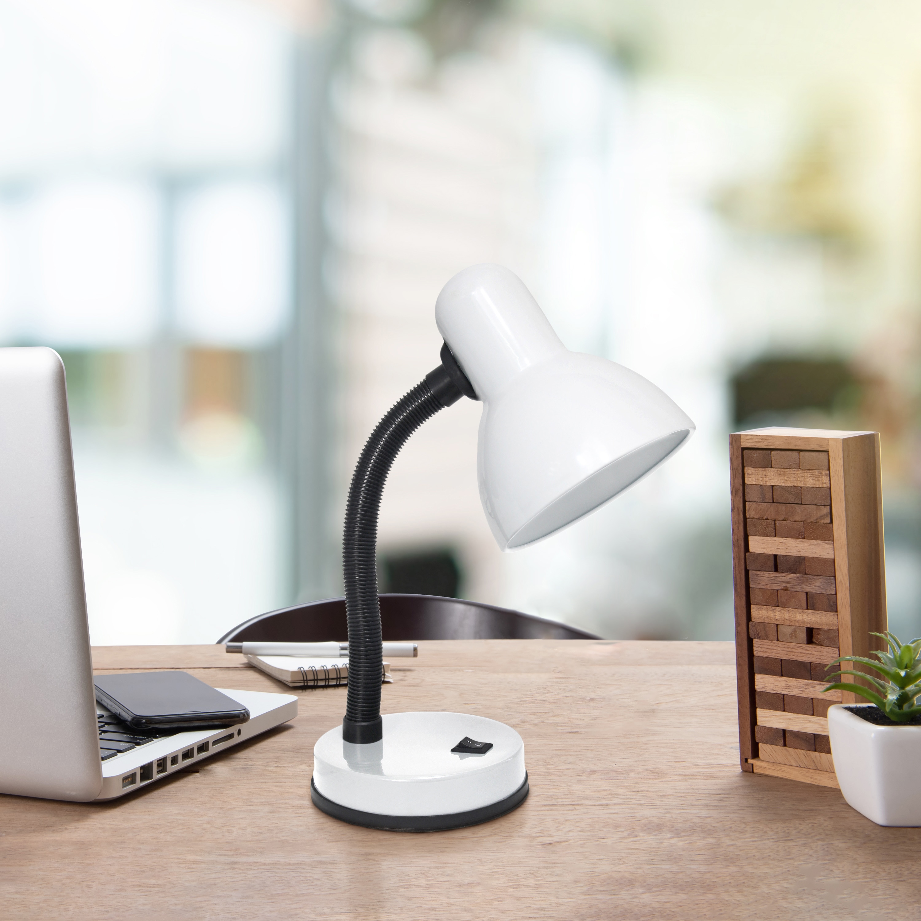 Creekwood Home CWD-1000-WH-LB Desk-Table-Lamps - View #4