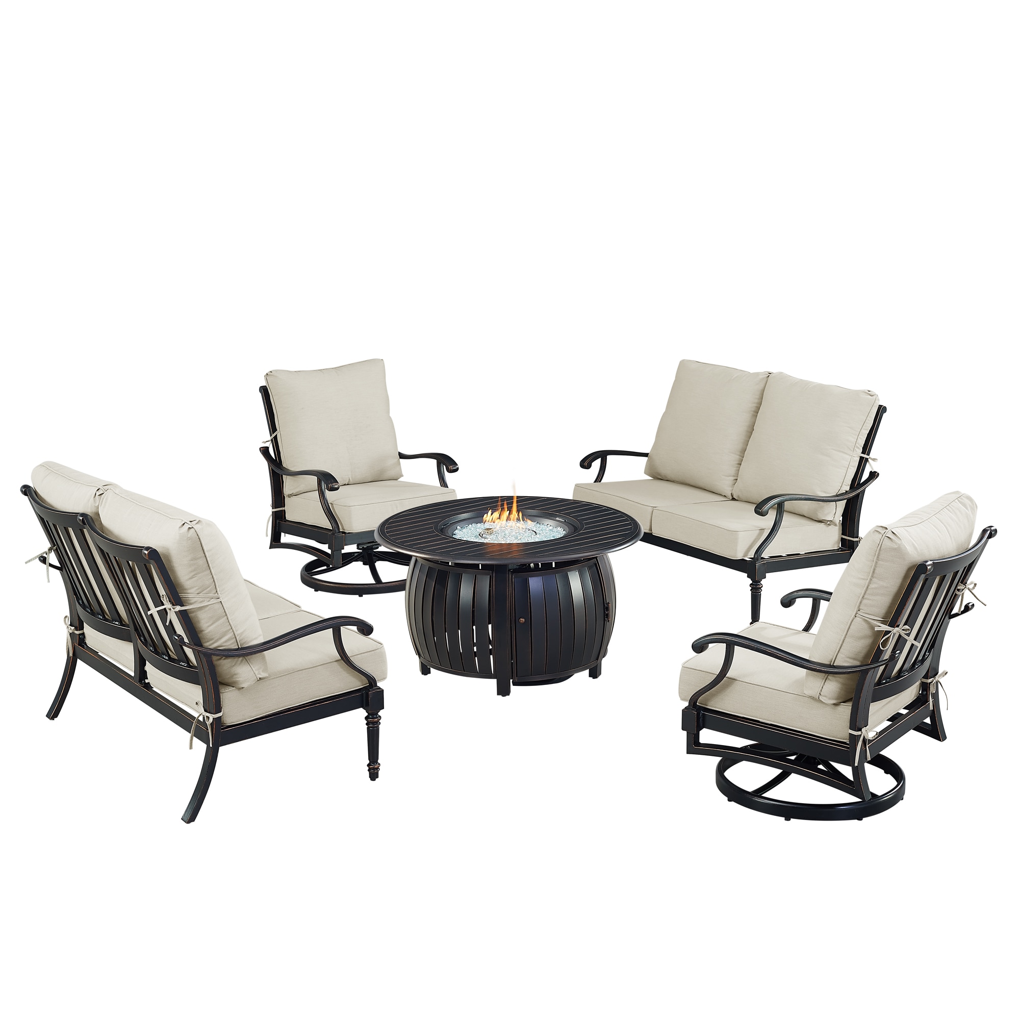 Oakland Living SHACO2LS2CHITALYLGCU Patio-Conversation-Sets - View #2