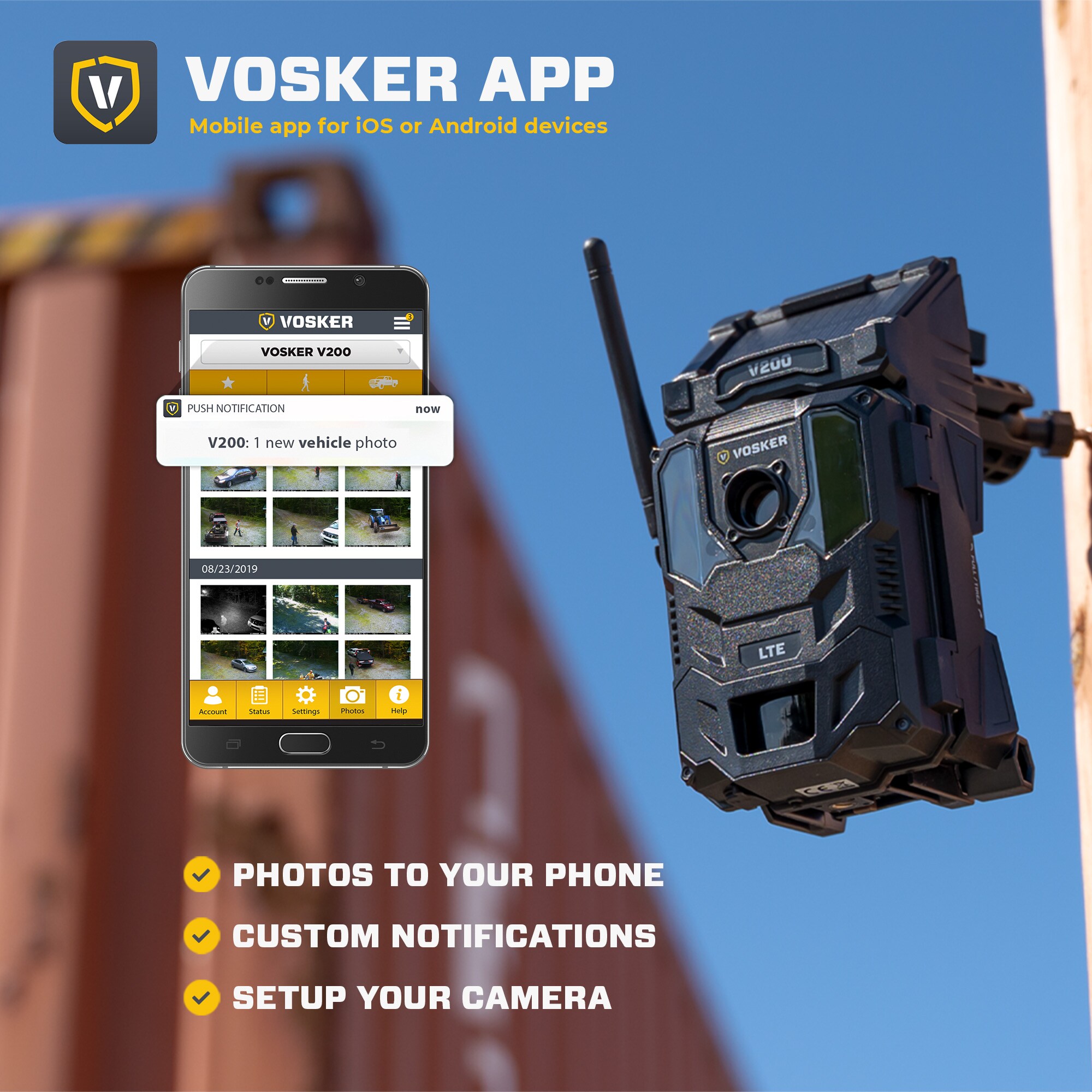 VOSKER 1004 Security-Cameras - View #12
