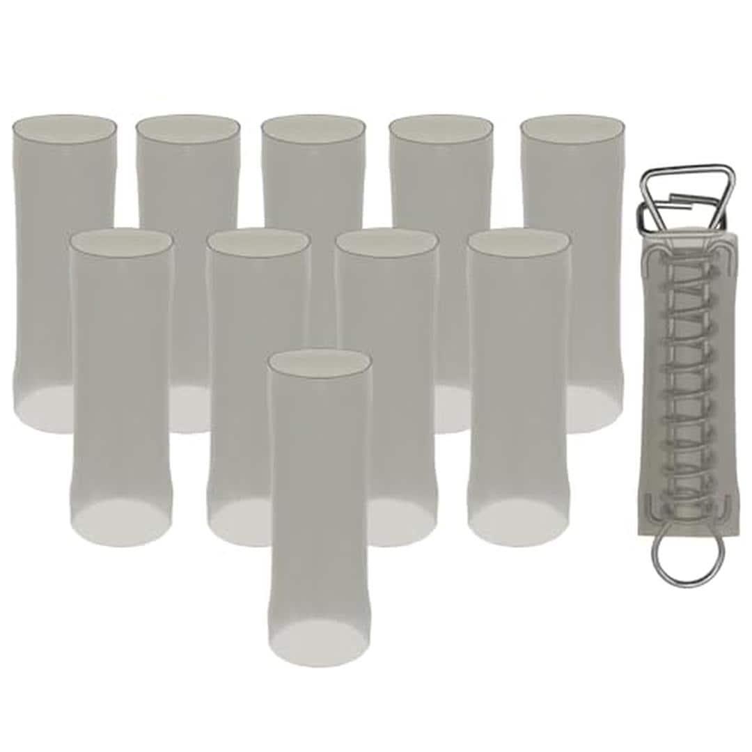 Poolzilla SLEEVES-10PK 10 PCS Vinyl Spring Sleeves for Springs for Pool Safety Cover