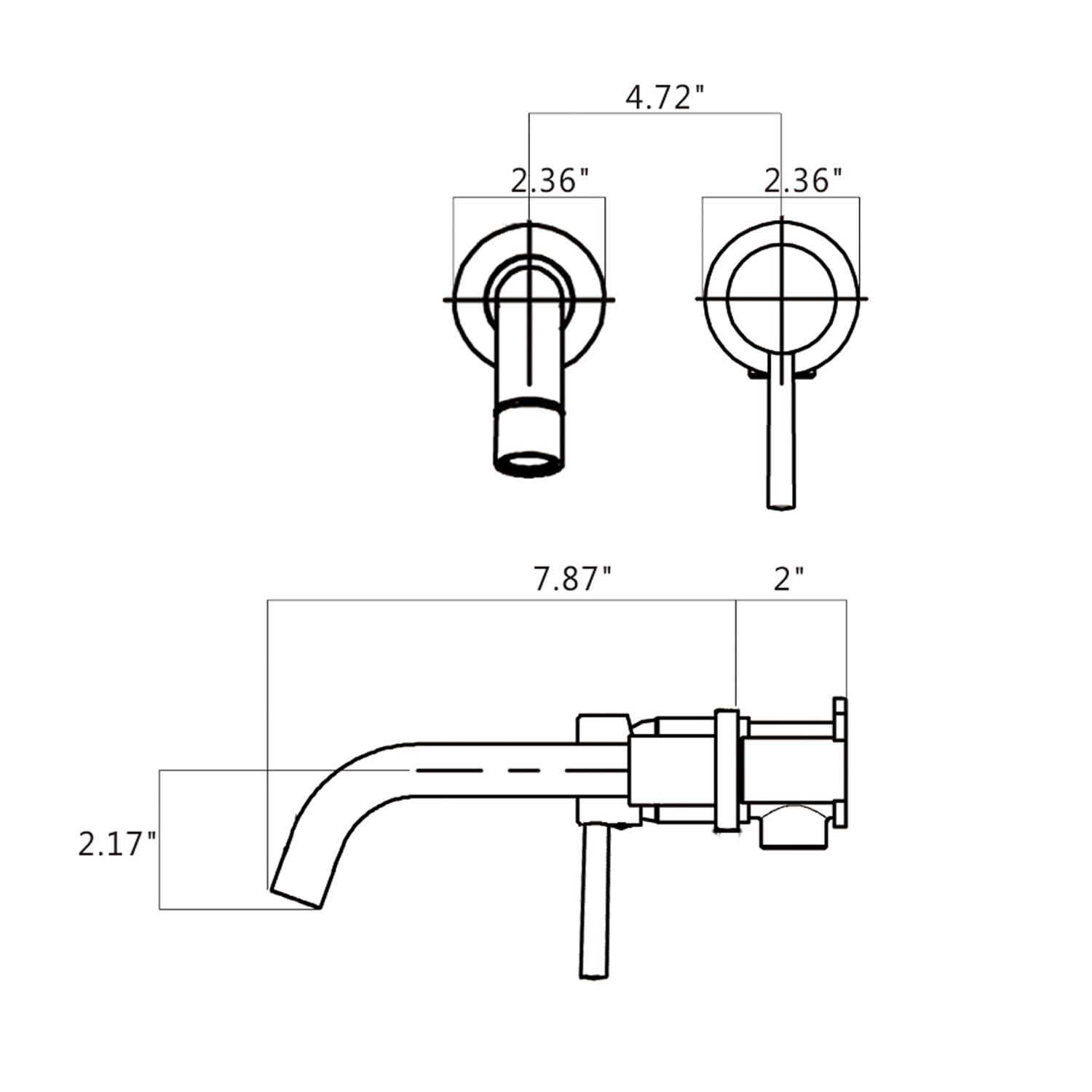 GRANDJOY FL2074-MB Lavatory-Faucets - View #6