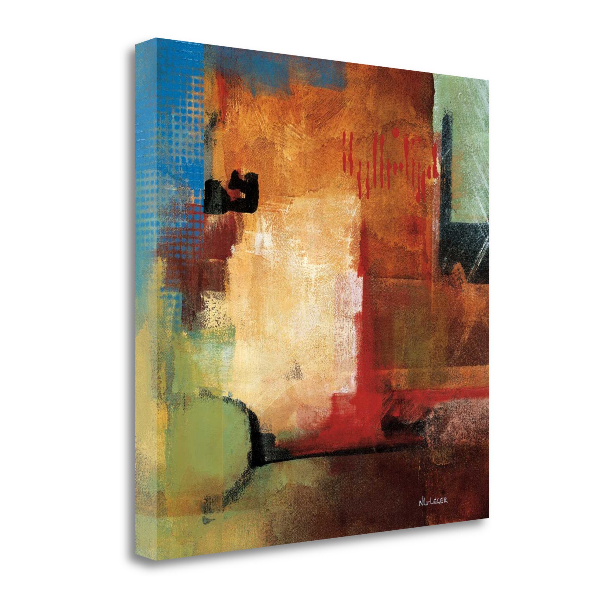 Tangletown Fine Art CA312463-2020C Discoveries Noah Li-leger 20-in H x 20-in W Abstract Print on Canvas