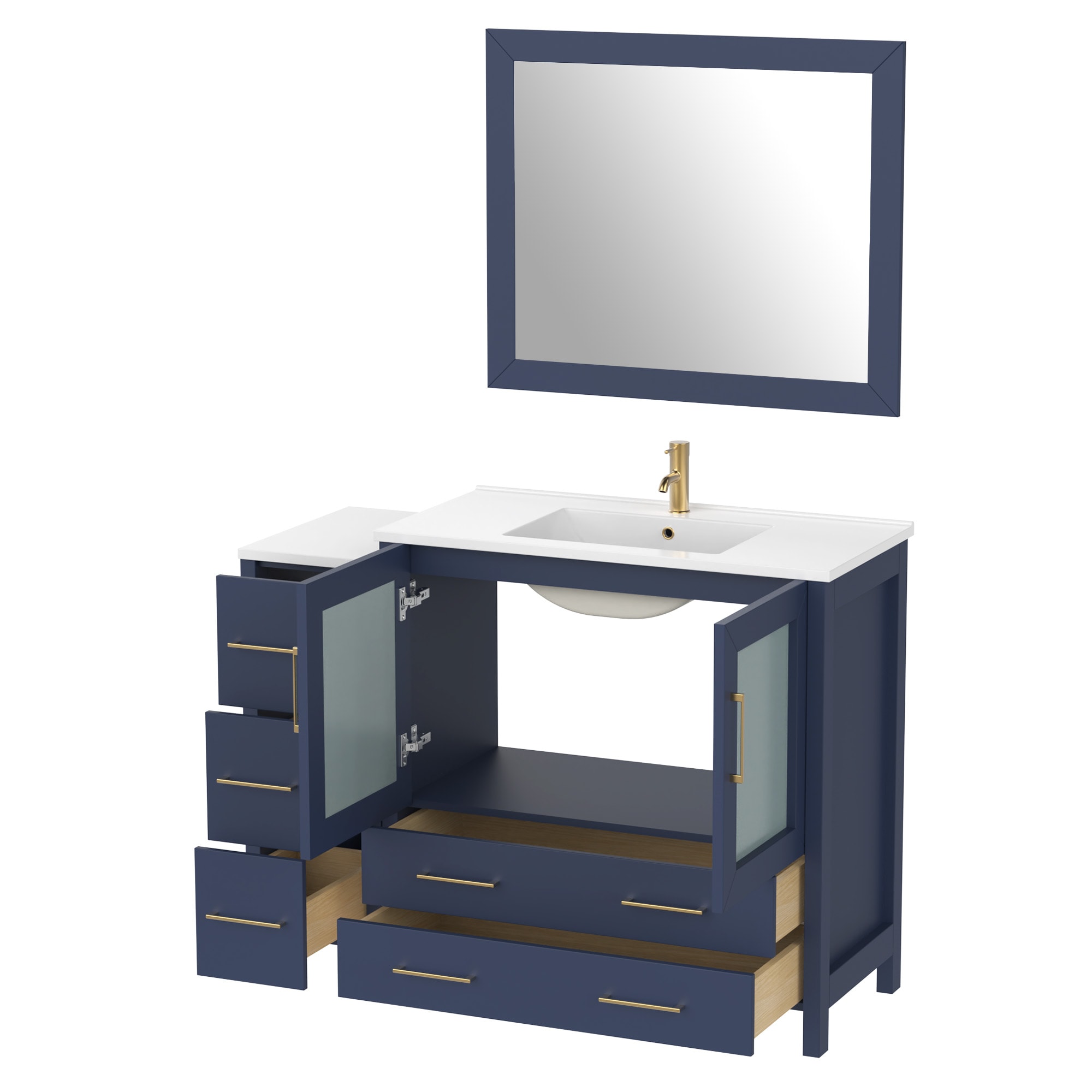 Vanity Art VA3036-48B Bath-Vanity-Combo - View #6