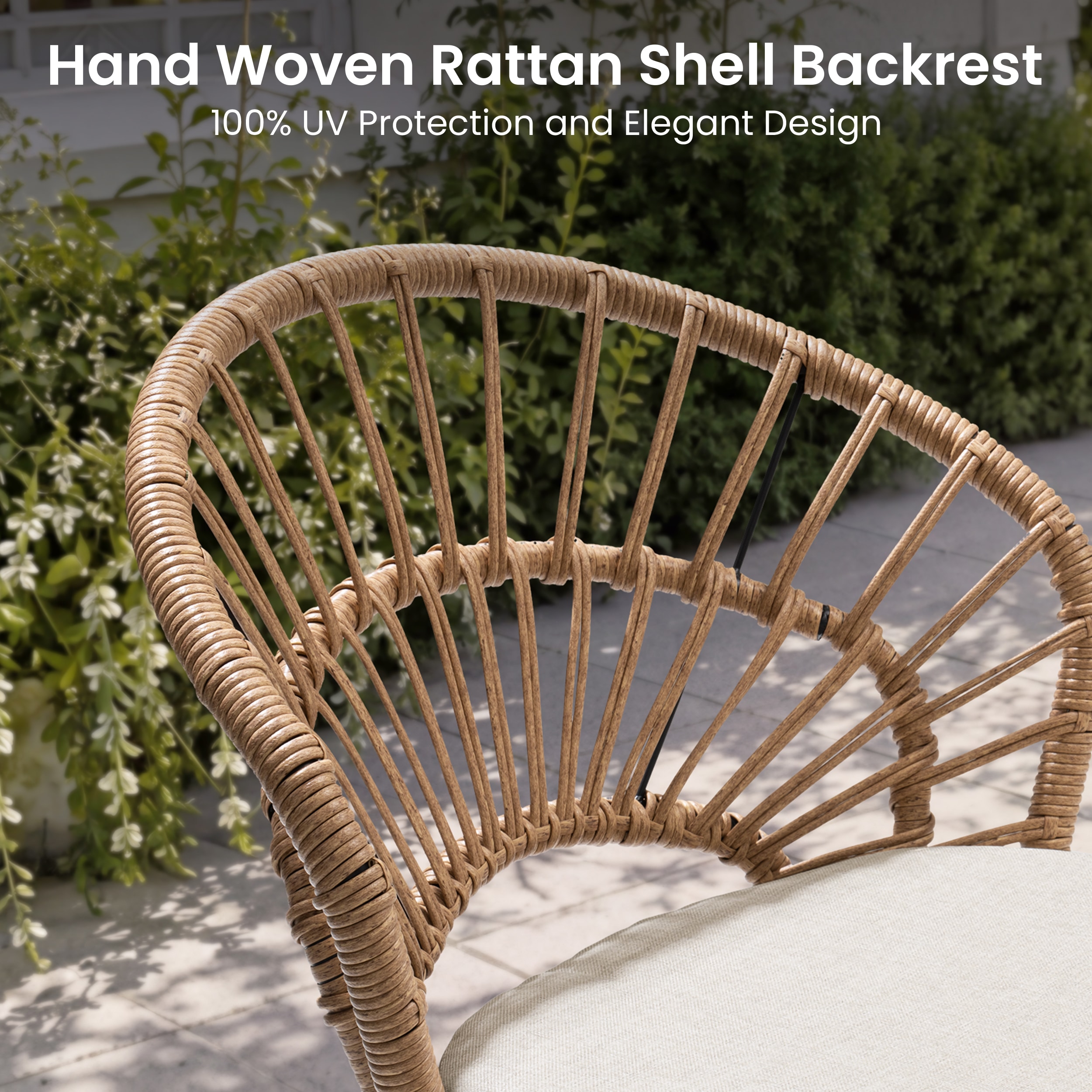 Crestlive Products CL-DC225BEI-2 Patio-Chairs - View #5