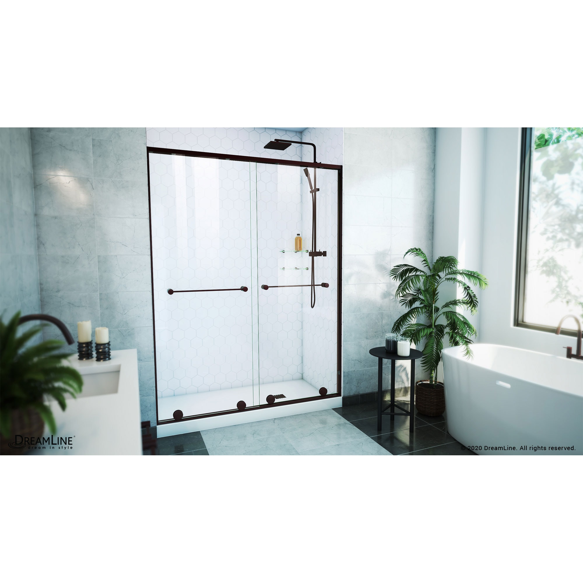 DreamLine SDHA60W760VXX06 Shower-Doors - View #7