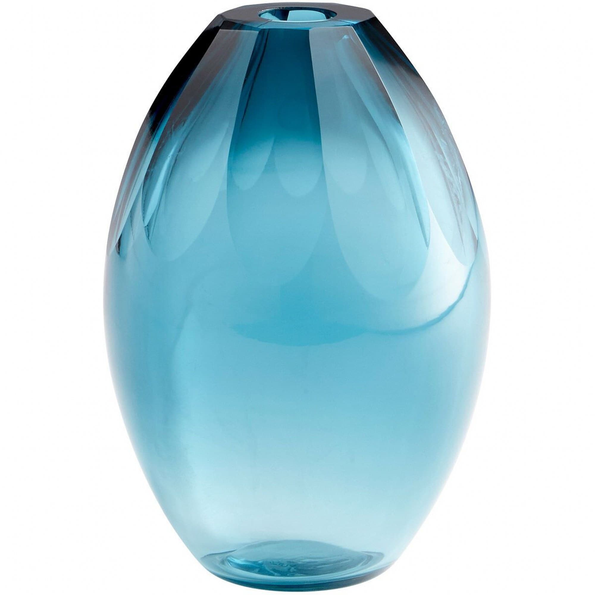 Cyan Design A-CYAN-10311 Blue Glass Vase