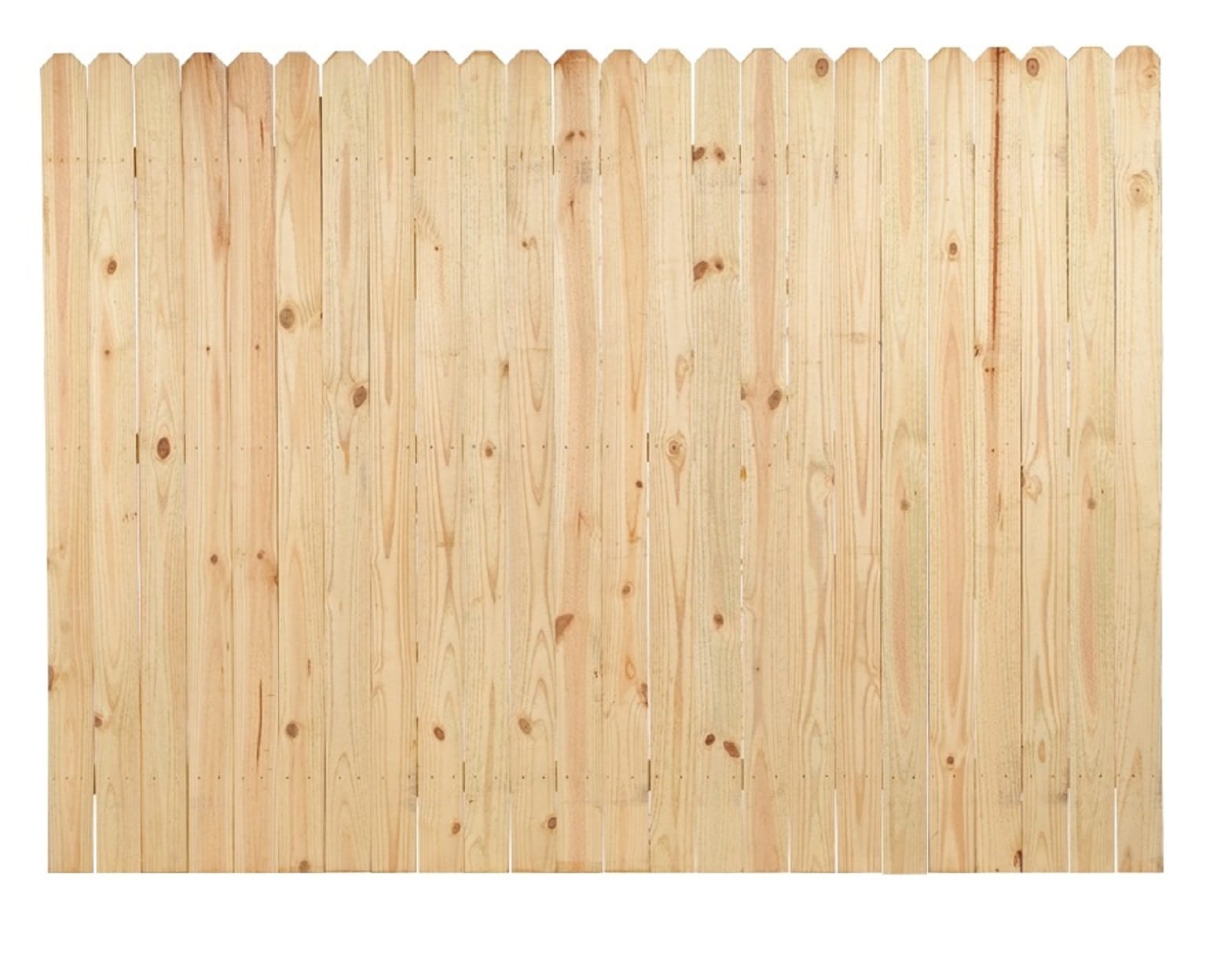 Dog ear Wood Fence Panels at Lowes