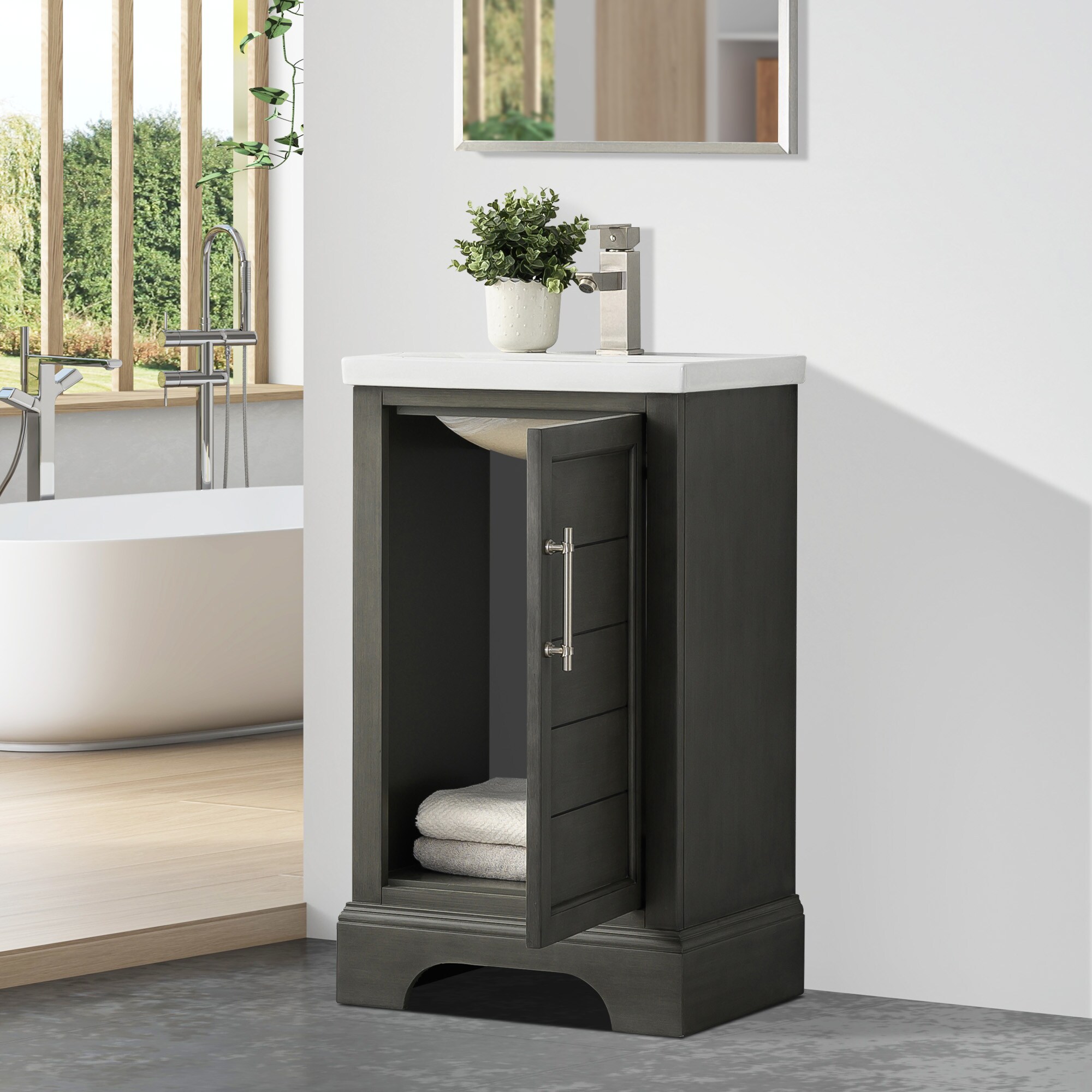 Vanity Art VA5020-SG Bath-Vanity-Combo - View #3