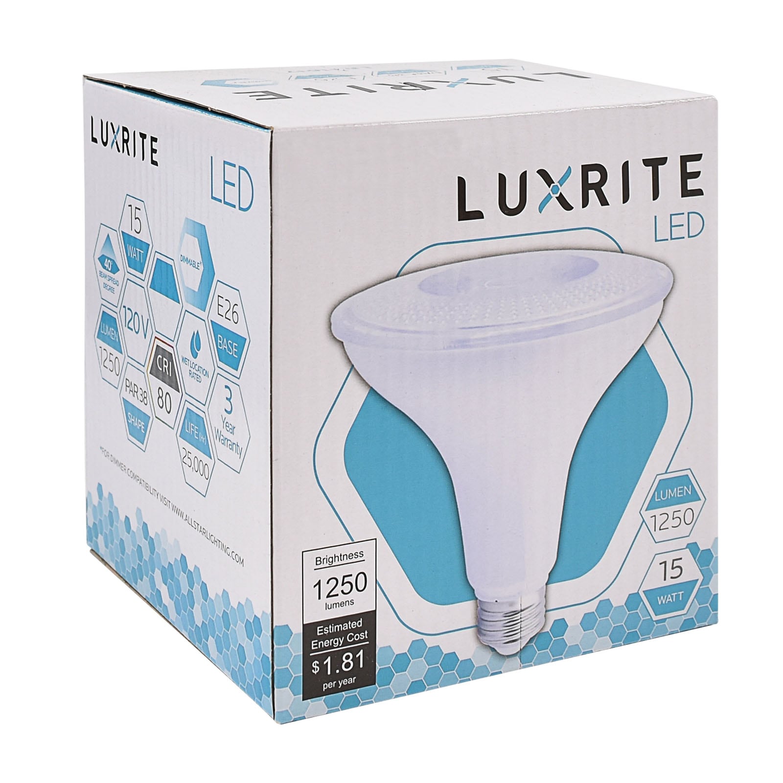 Luxrite LR31617-4PK Led-Flood-Spot-Light-Bulbs - View #9