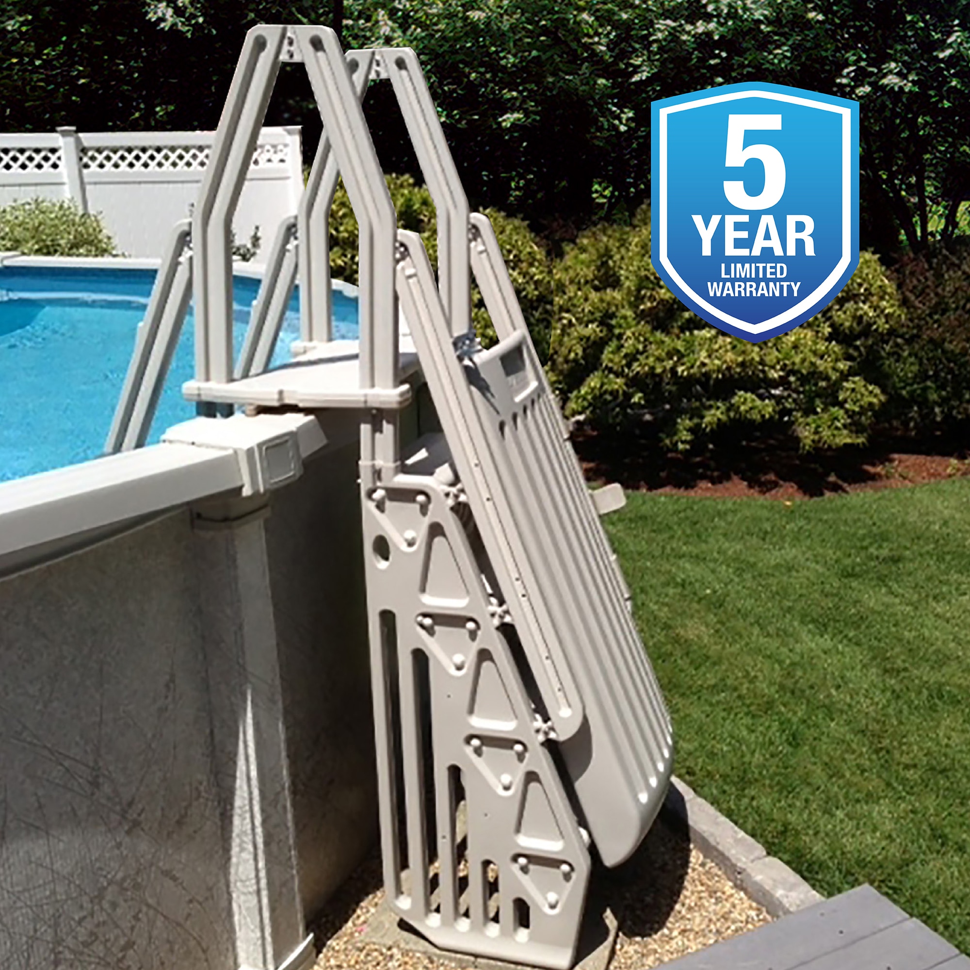 Vinyl Works NE115T Above-Ground-Pool-Lad-Steps - View #6