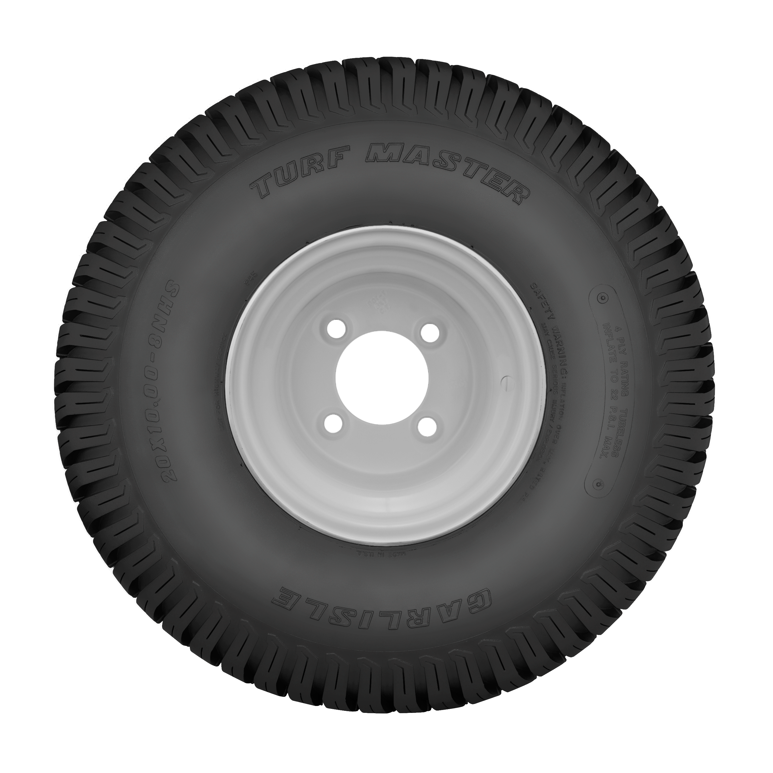 Carlisle 1 unit 20x8 8 tl 2 turf saver in the wheels tires department