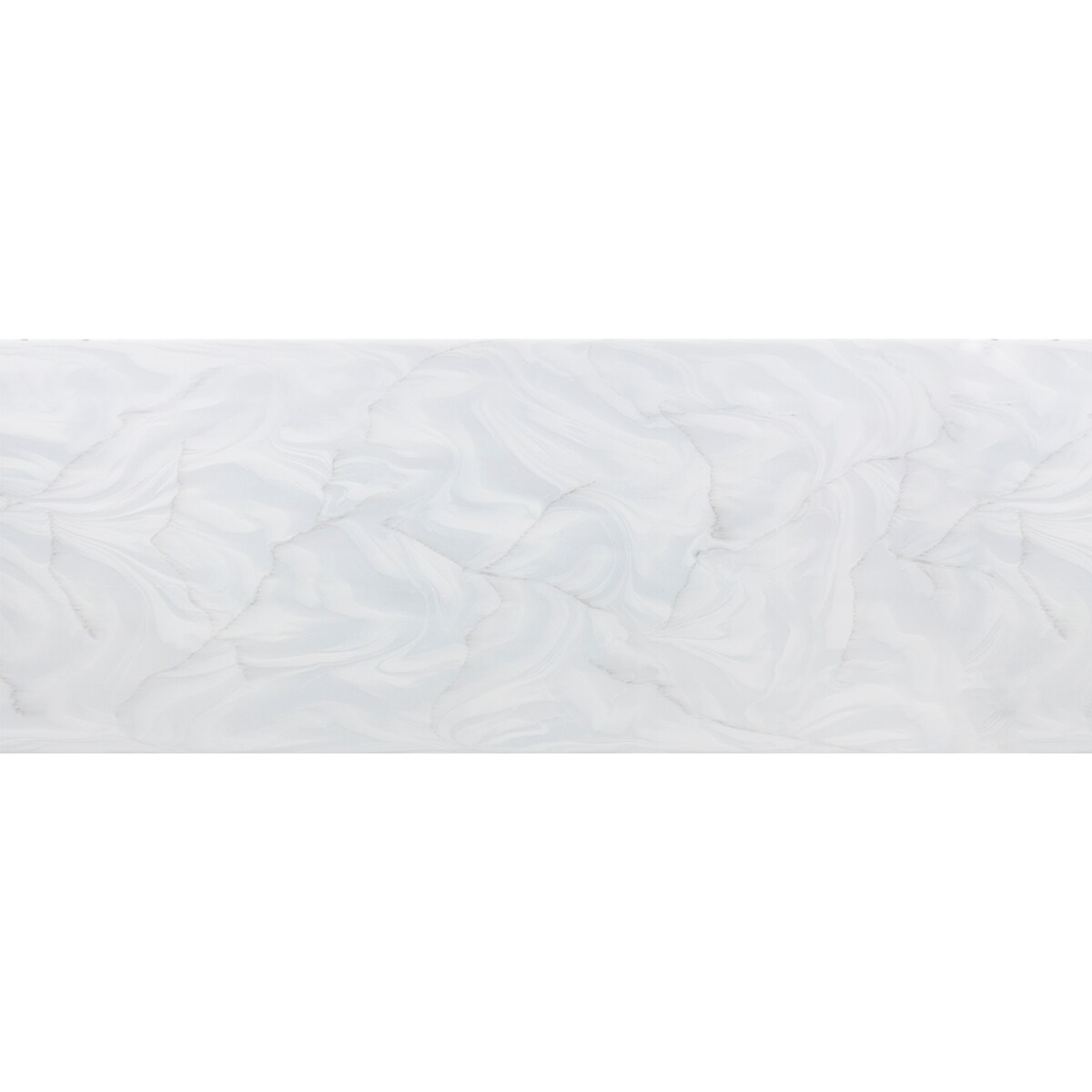 allen + roth Swirling Fog Solid Surface White Kitchen Countertop SAMPLE ...