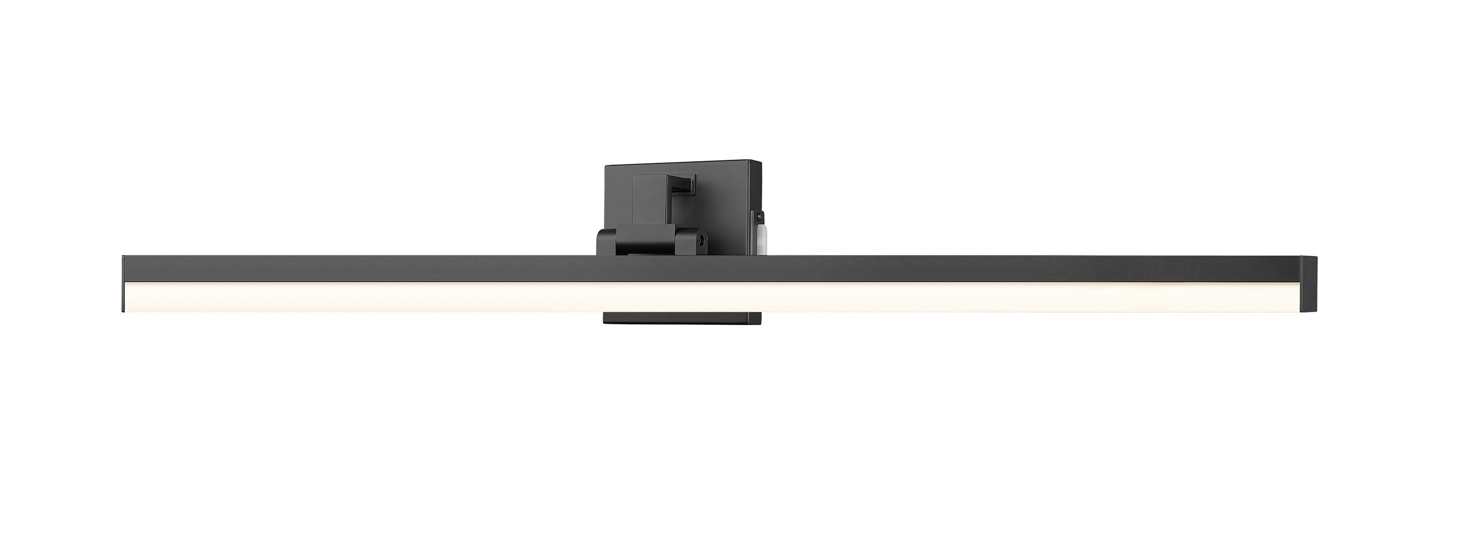Z-Lite 1009-40W-MB-LED Liam 40-in 1 -Light Matte Black Integrated LED Modern/contemporary Vanity light