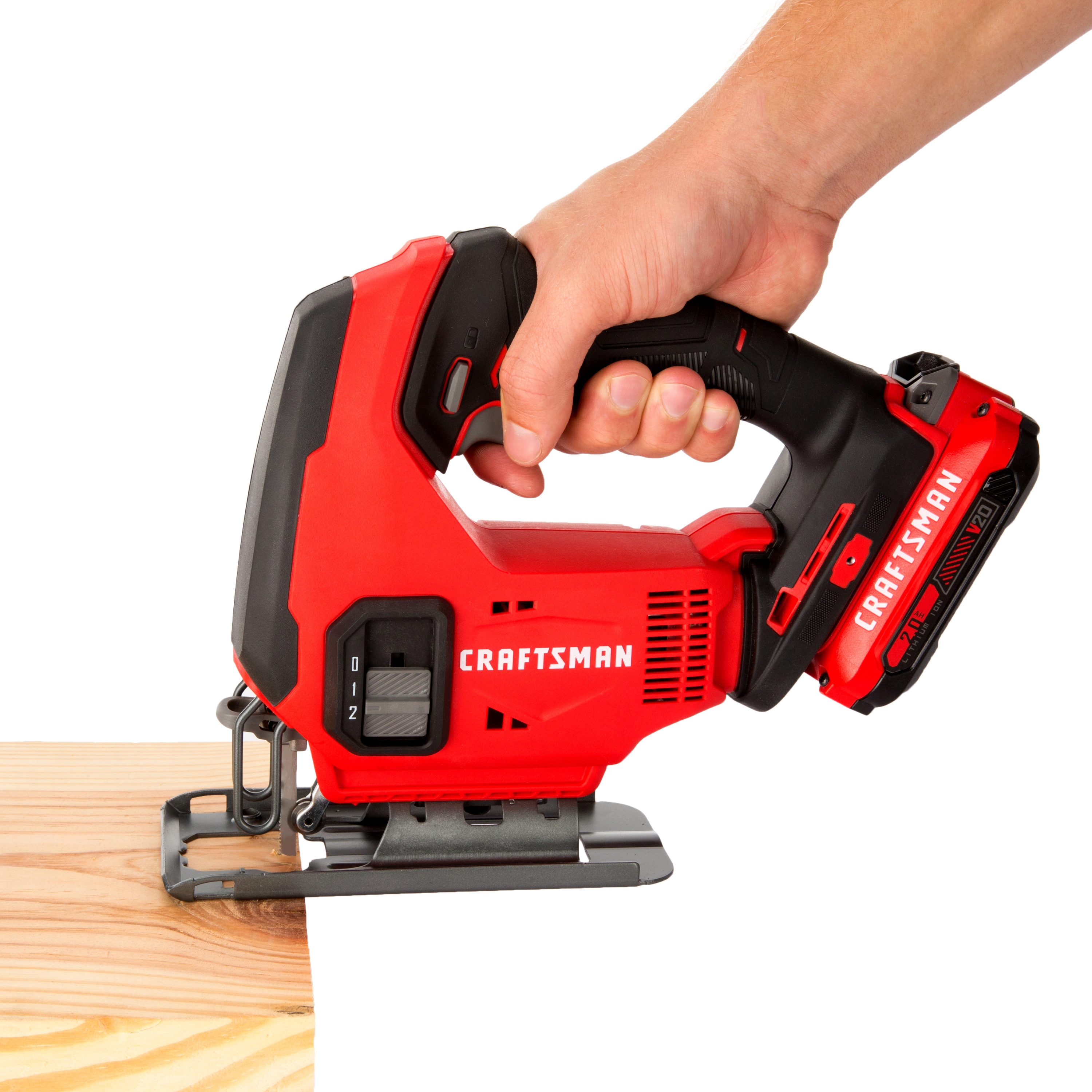 CRAFTSMAN V20 8-Tool Power Tool Combo Kit with Soft Case (2-Batteries ...