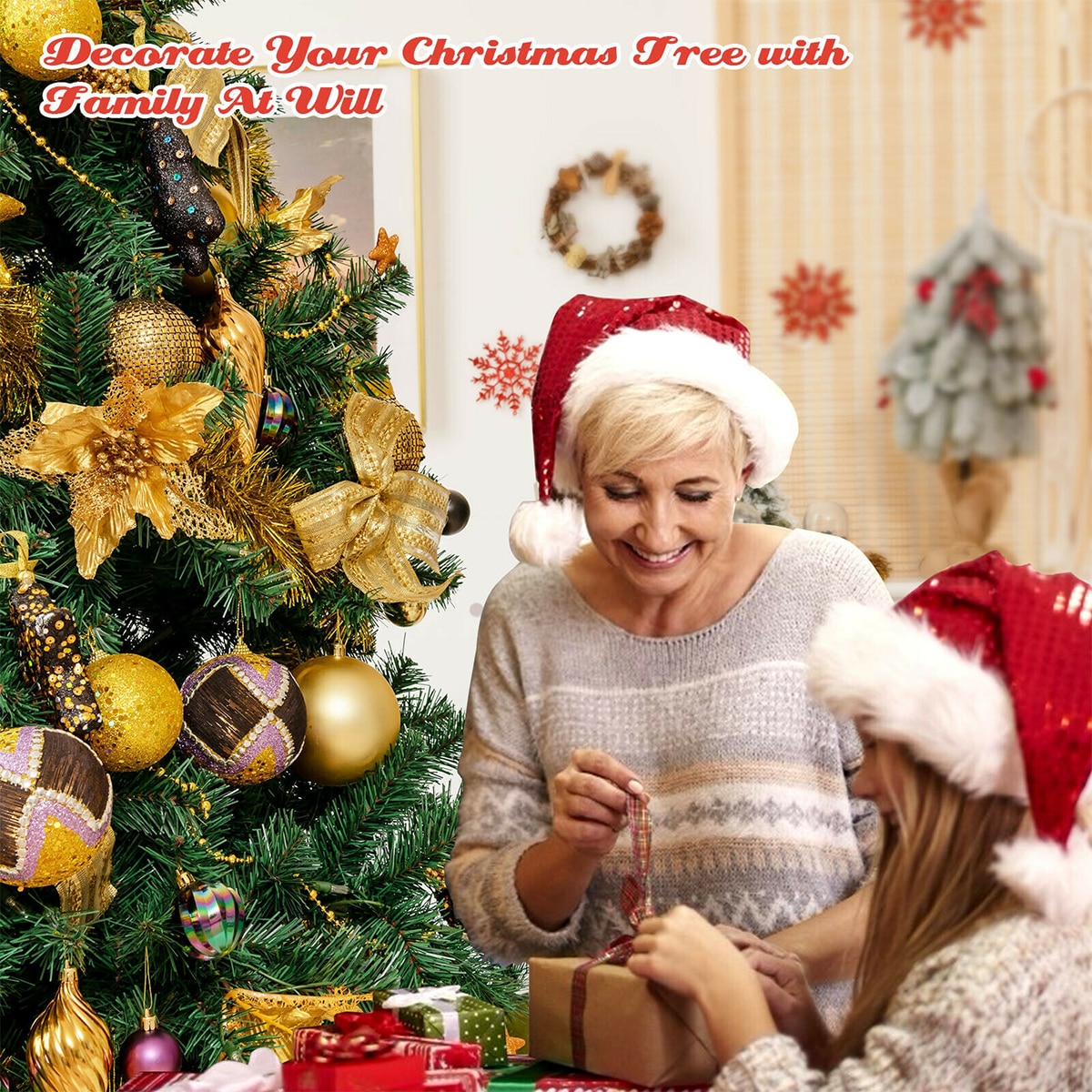 Forclover HYC-CM184 Artificial-Christmas-Trees - View #5