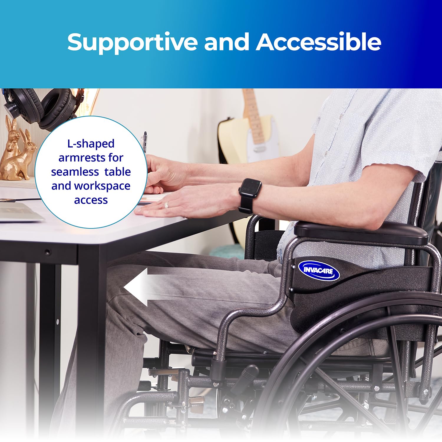 Invacare INVCISX366DASA Walkers-Wheelchairs-Rollators - View #2