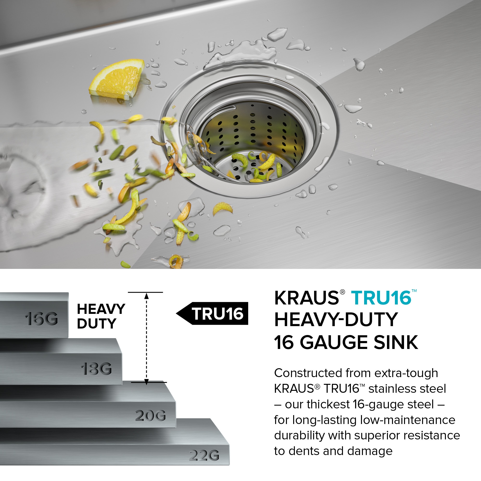 Kraus KHU100-30 Kitchen-Sinks - View #8