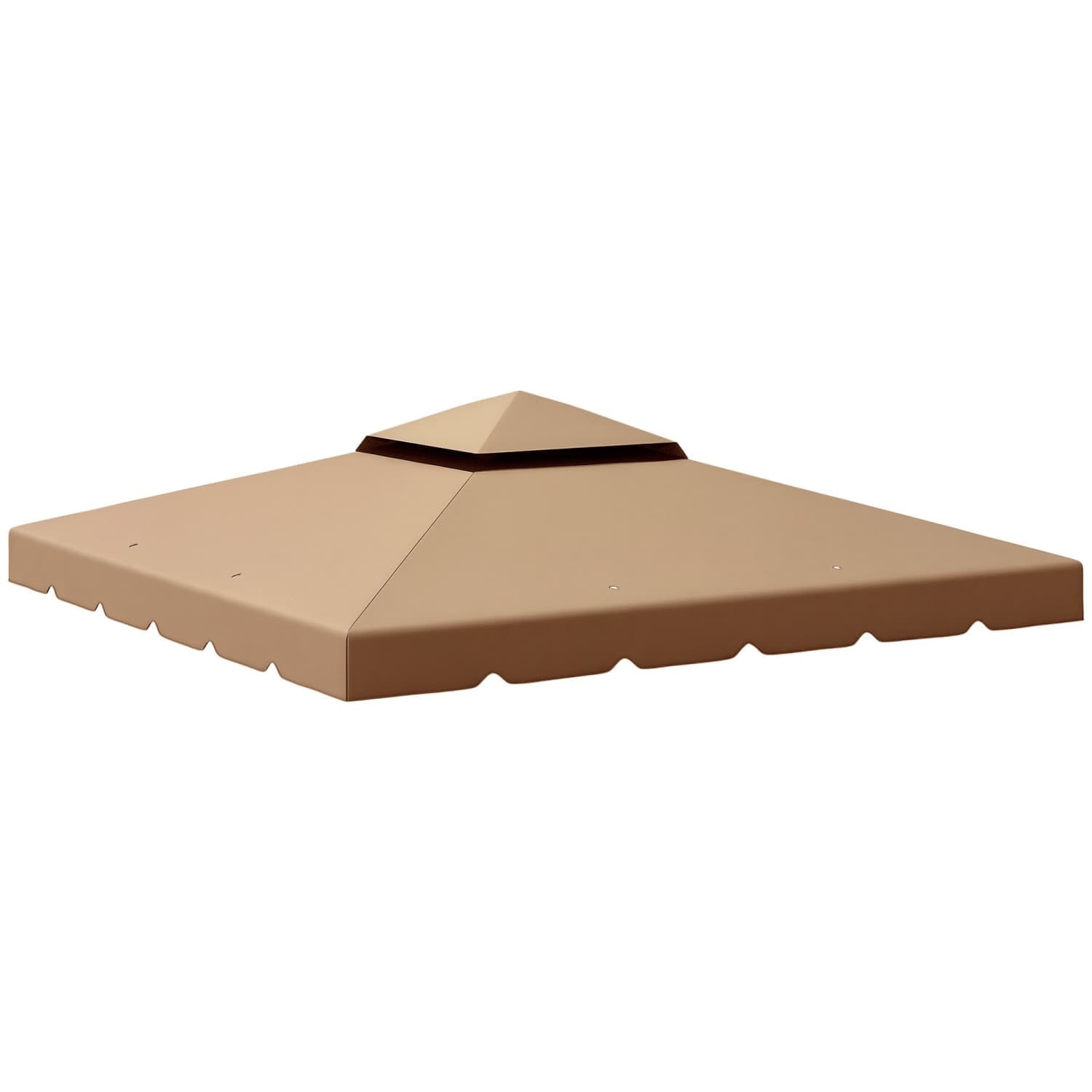 Angel Sar - 10x10ft Replacement Canopy Top with Superior Ventilation Khaki
