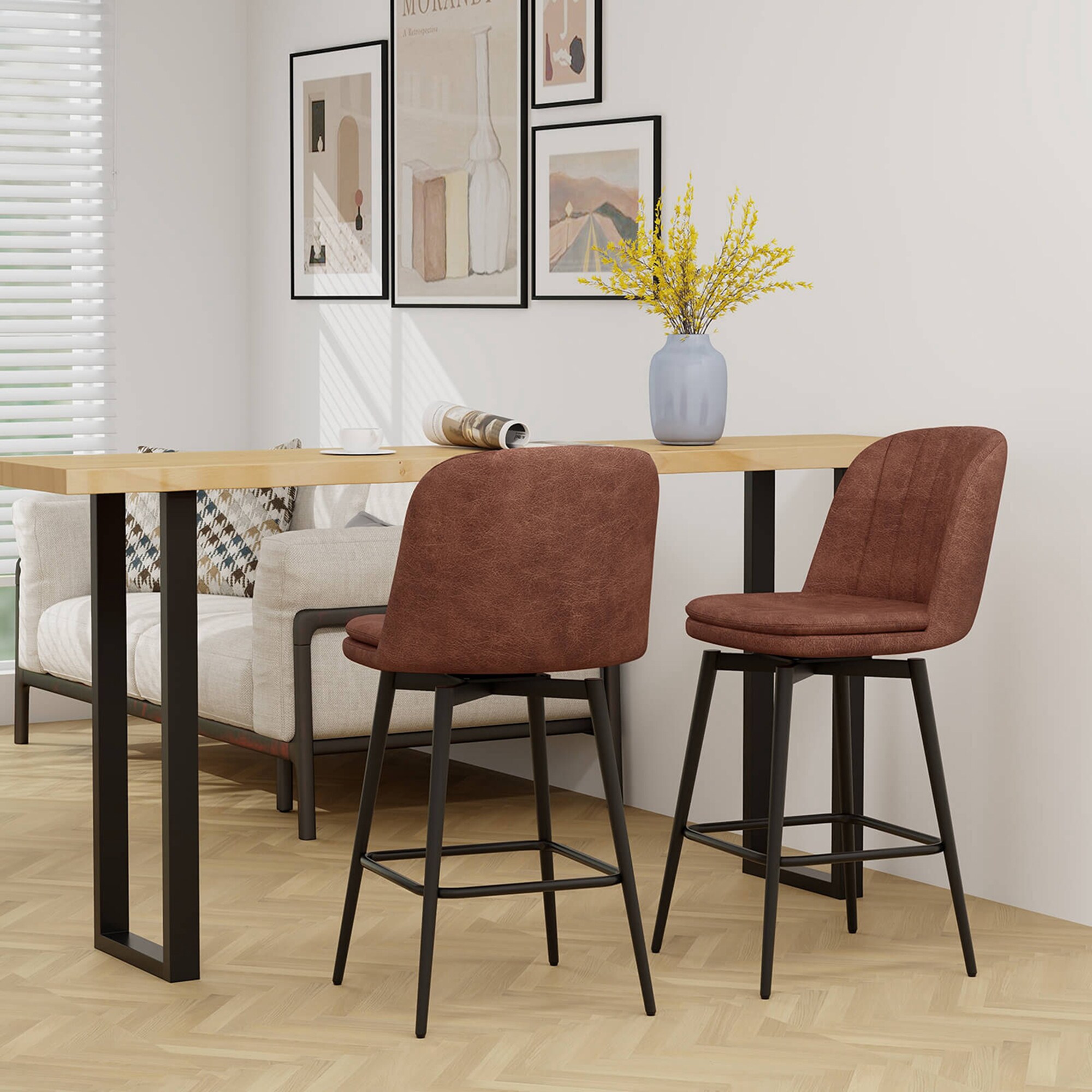 Costway HCST02691 stools - View #9