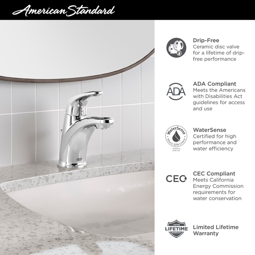 American Standard 7075100.243 Lavatory-Faucets - View #5