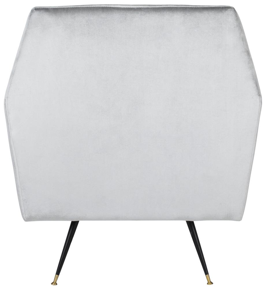 Safavieh Nynette Midcentury Light Gray Accent Chair At Lowes.com