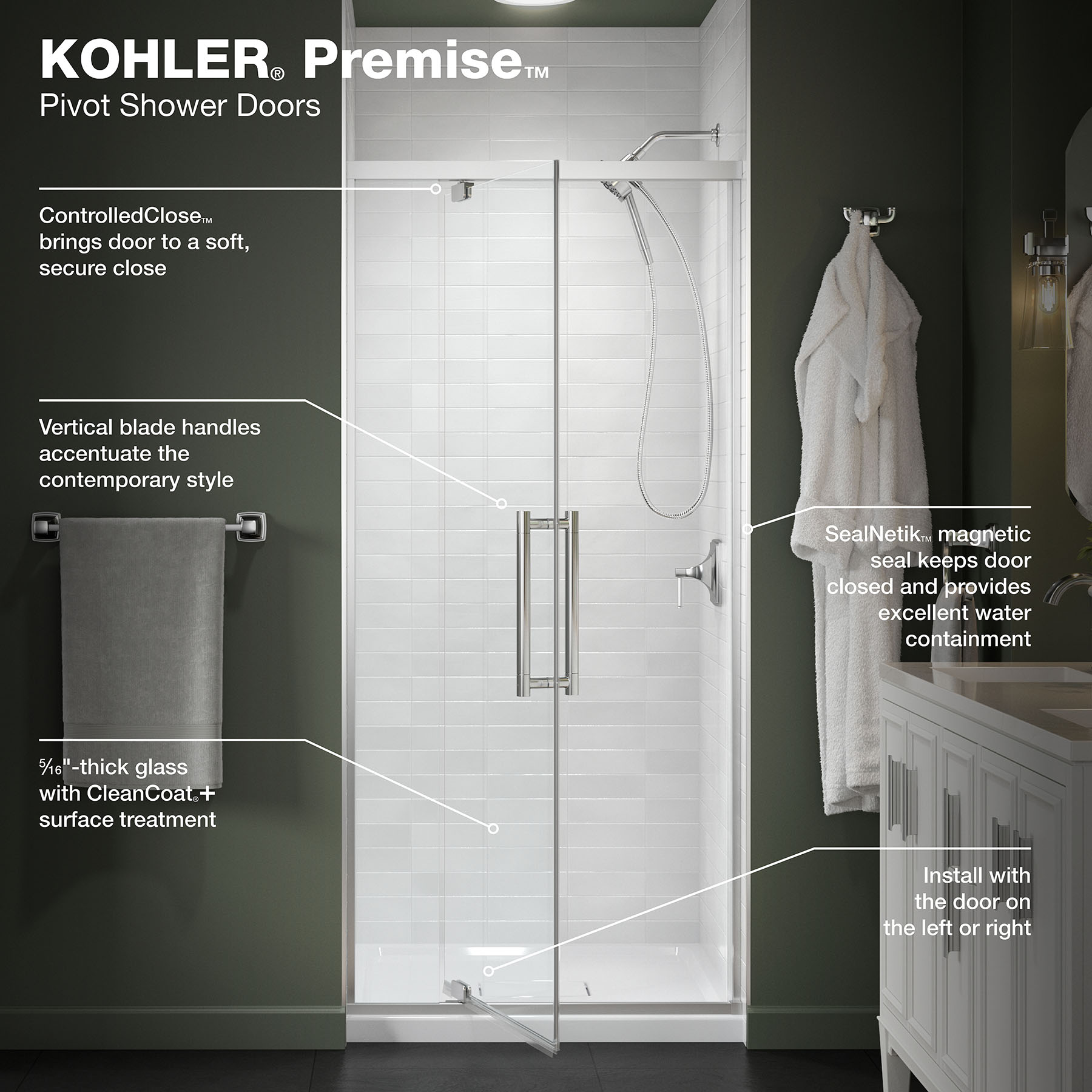 KOHLER 702481-8L-SHP Shower-Doors - View #6