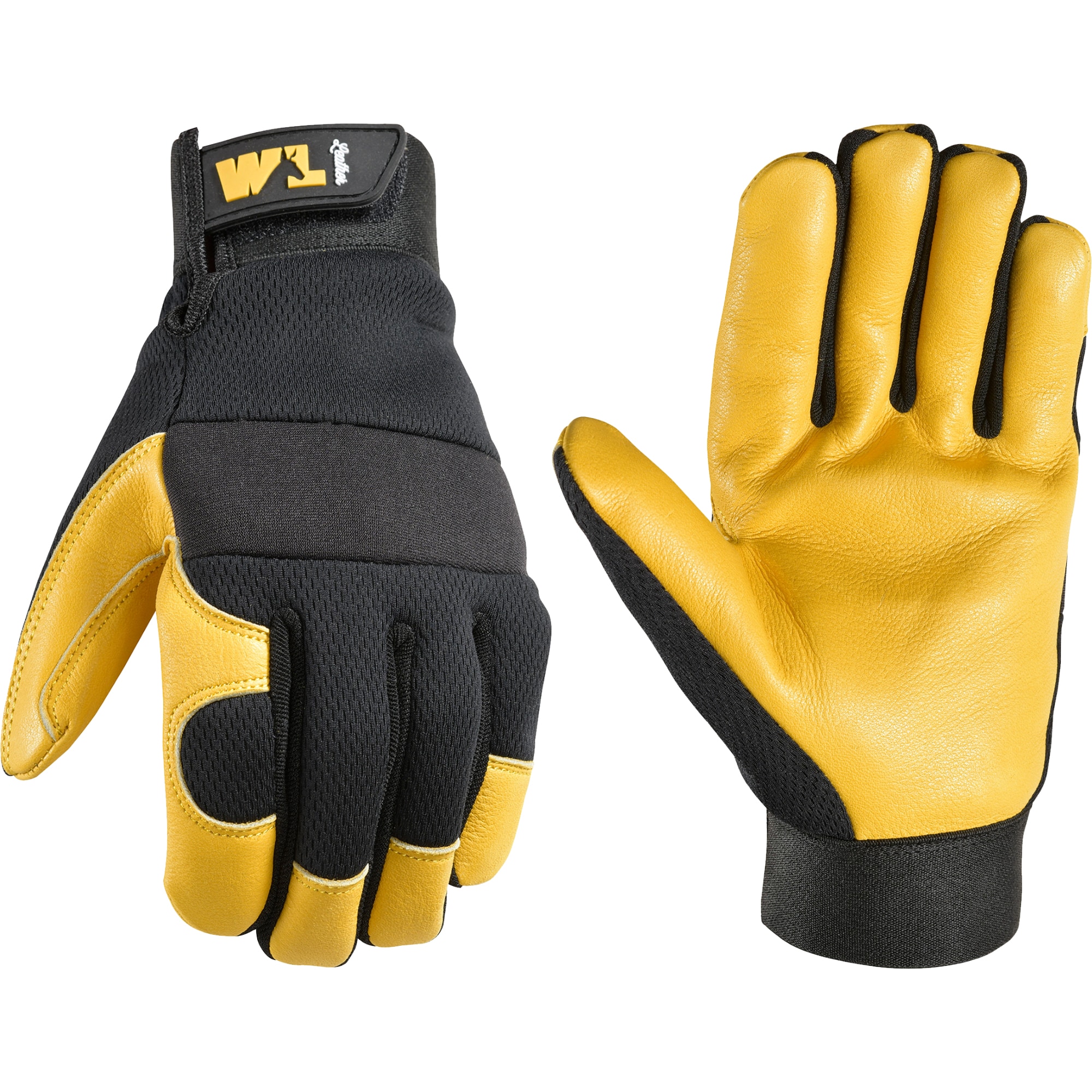 Wells Lamont 3280XL-L01 X-large Black Leather/Polyester Everyday Gloves 1 -Pairs
