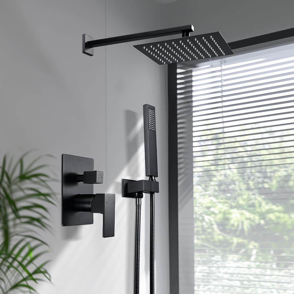 Yescom W81FCS001-10IN-MB-LO Tub-Shower-Faucets - View #8