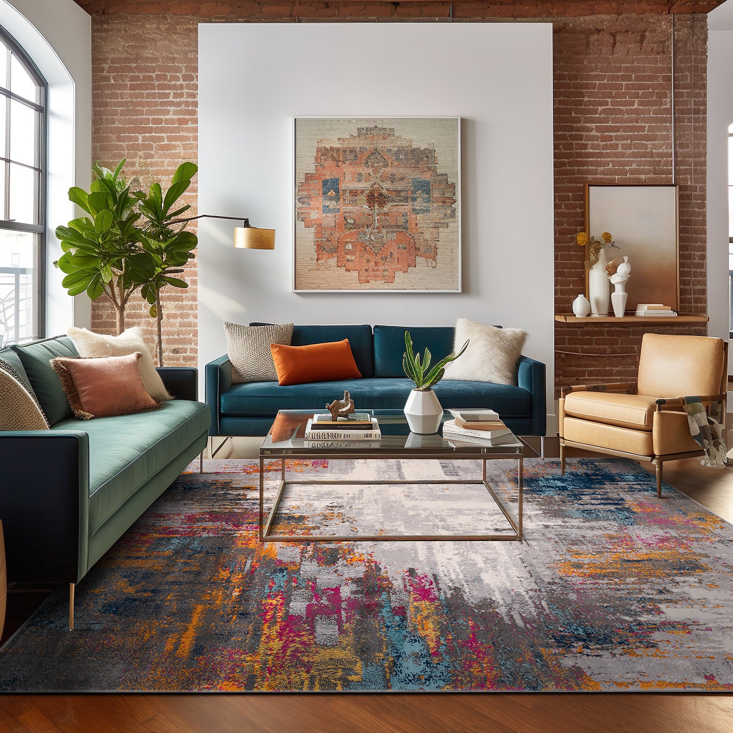 World Rug Gallery 4055MULTI5X7 rugs - View #8