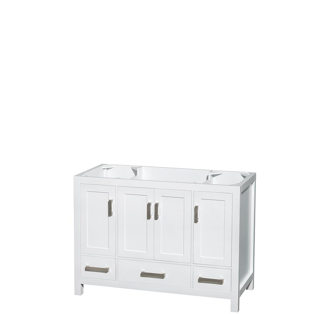 Wyndham Collection WCS141448SWHCMUNOMED Bath-Vanity-Combo - View #4
