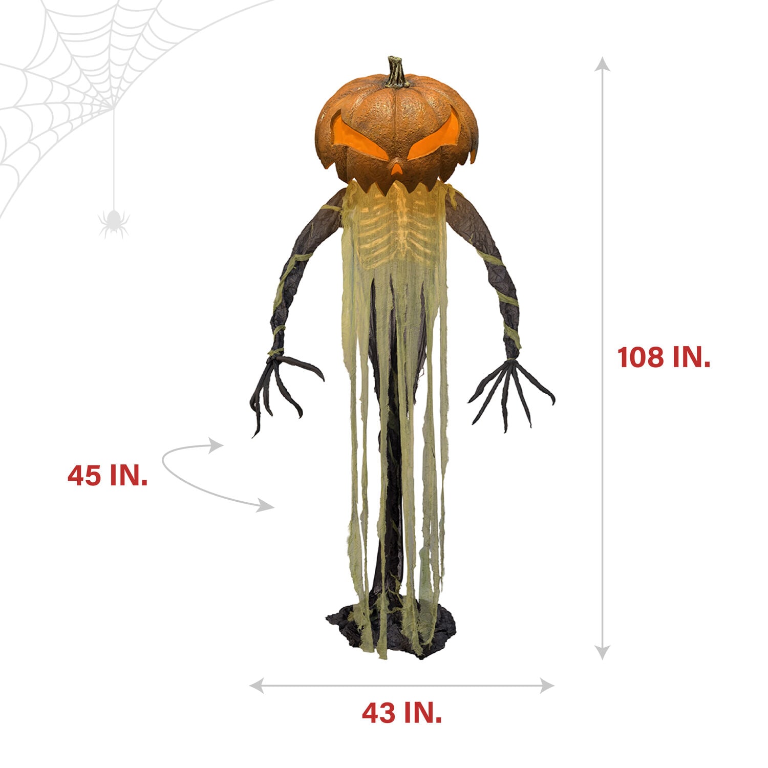 Haunted Hill Farm HHPUMPSENT-3FLSA Halloween-Animatronics - View #3