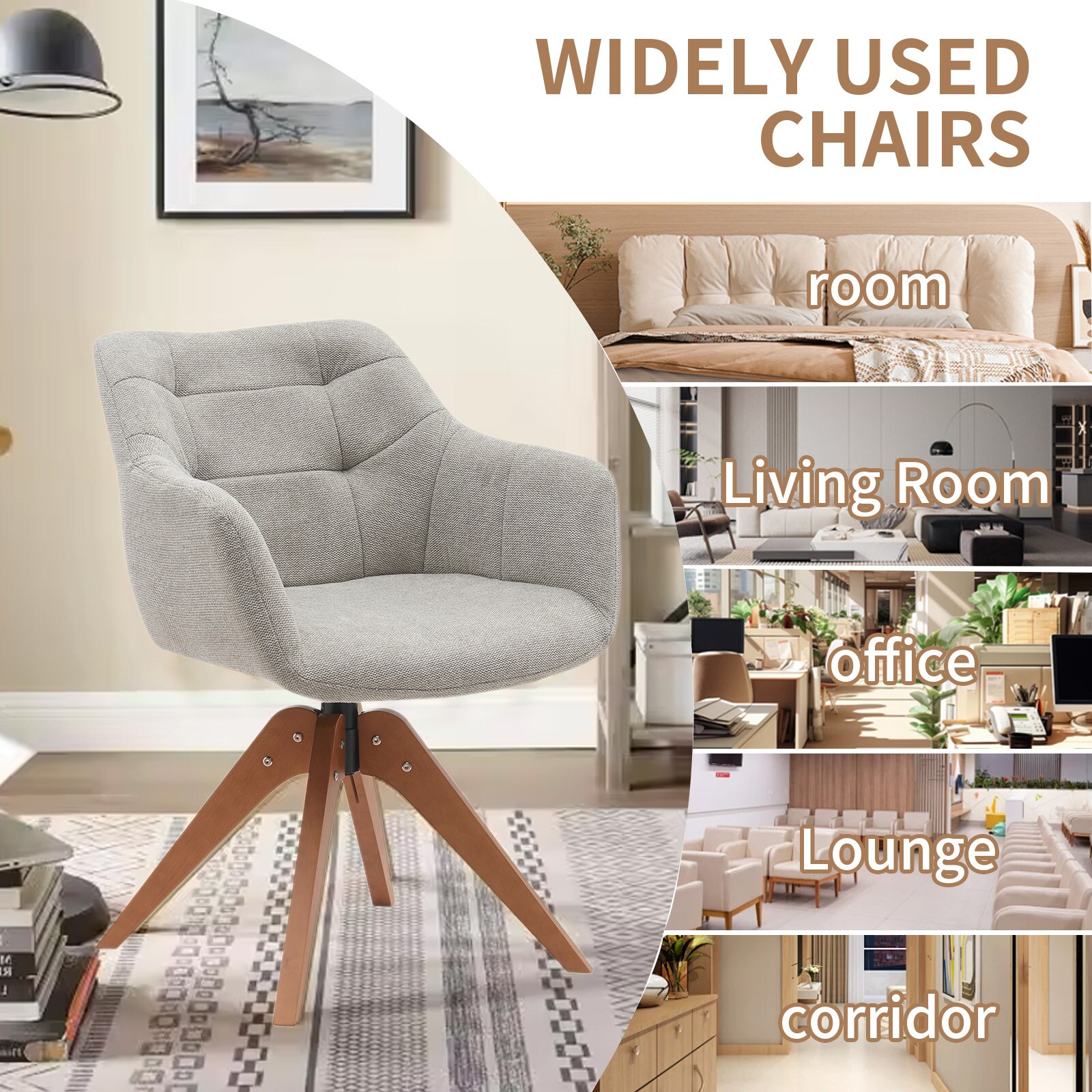 BWE A-9CHAIR-08-LGY Dining-Chairs - View #5