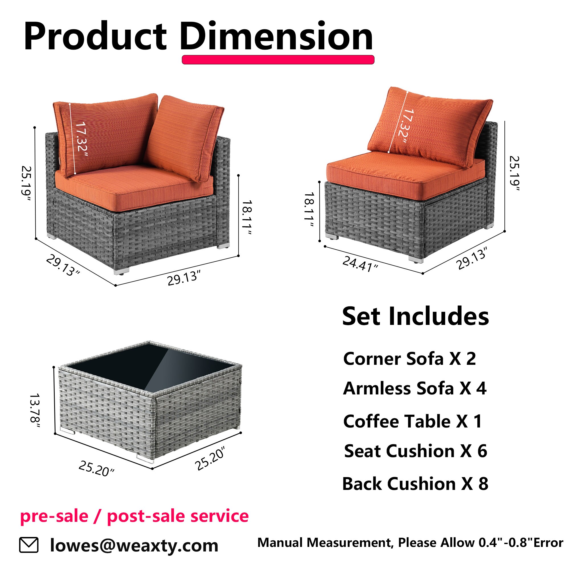 weaxty HMBHOP807 Patio-Sofas-Daybeds - View #7