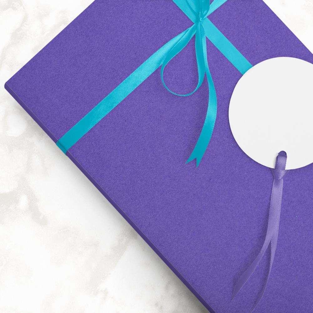 Jillson & Roberts Matte Purple Gift Wrap Rolls 5 ft x 30 in (8 Pieces)