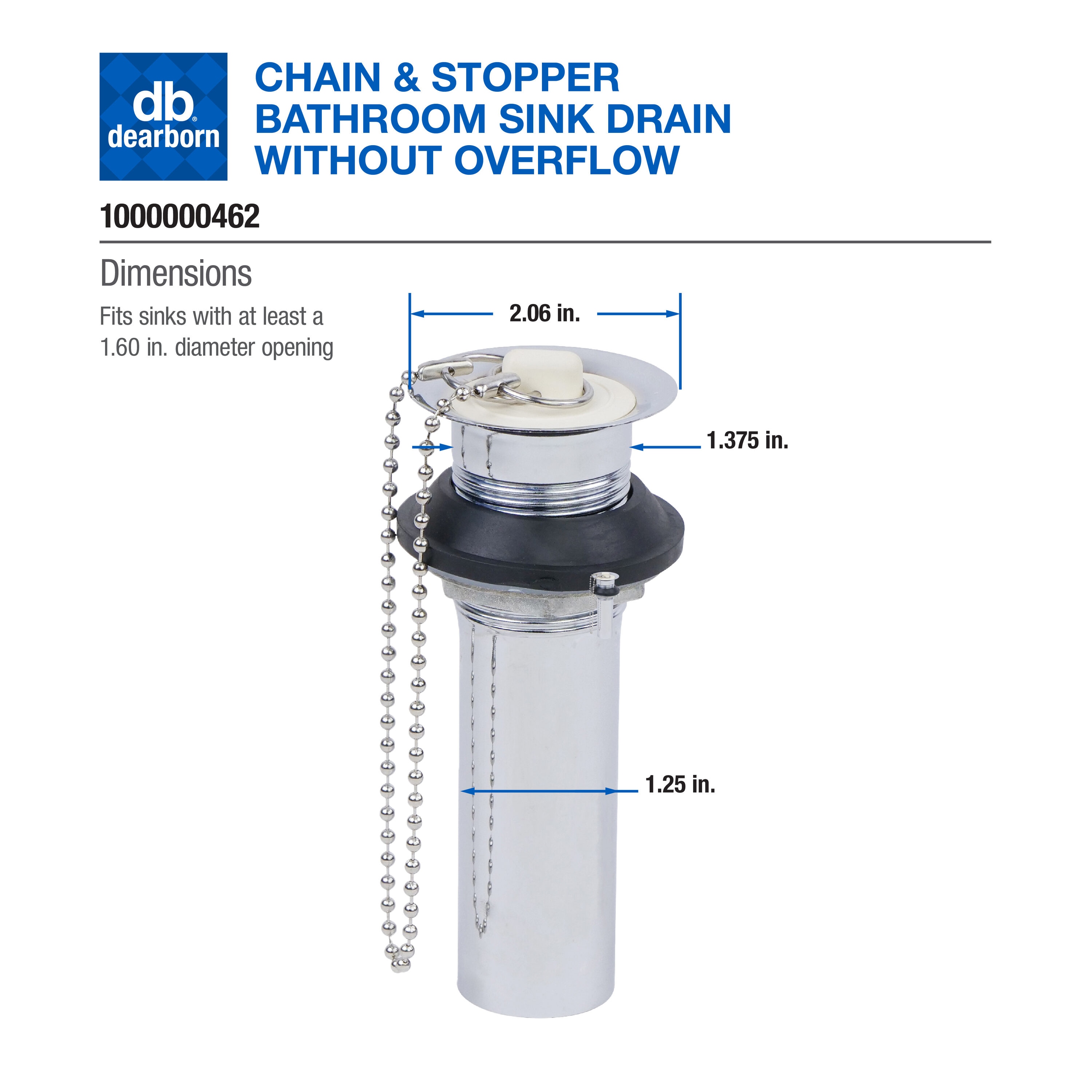 Dearborn 1000000462 Popup-Drains-Accessories - View #6