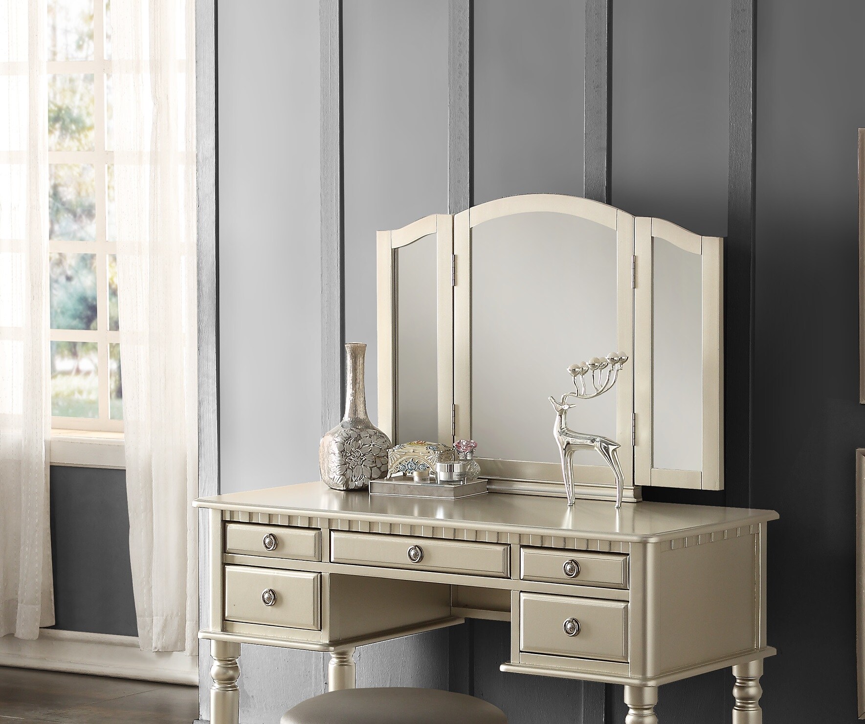 Tinyhomie LW-Y-OR-6708 Bedroom-Vanities - View #2