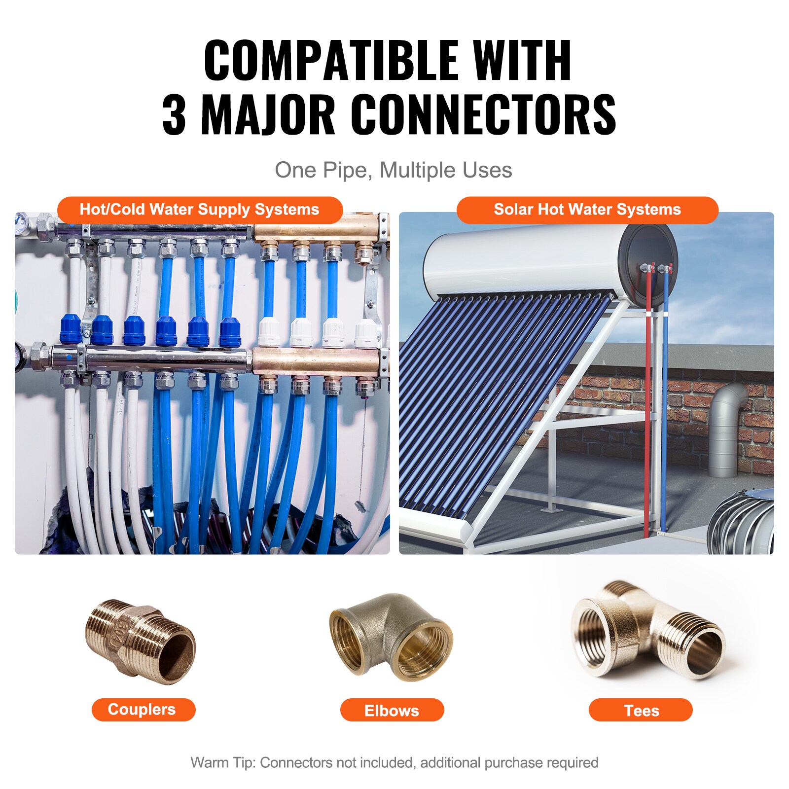 VEVOR SCPEXAG34INC04690V0 Pex-Crimp-Fittings - View #7