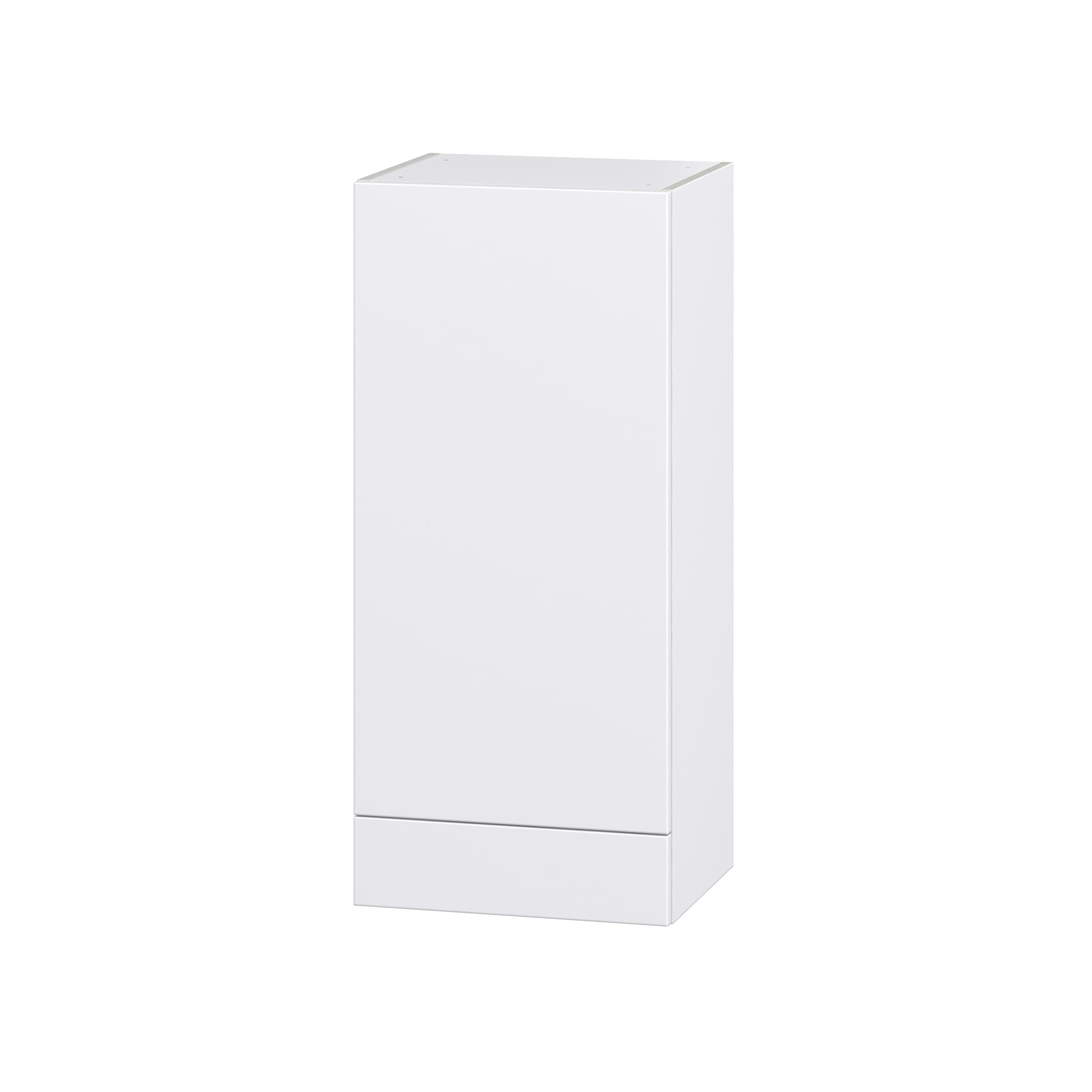Hugo&Borg DSW1840A(L/R)-LA Lasalle 18-in W x 40-in H x 14-in D Bright White Slab Wall Fully assembled Cabinet (Flat Panel Slab)