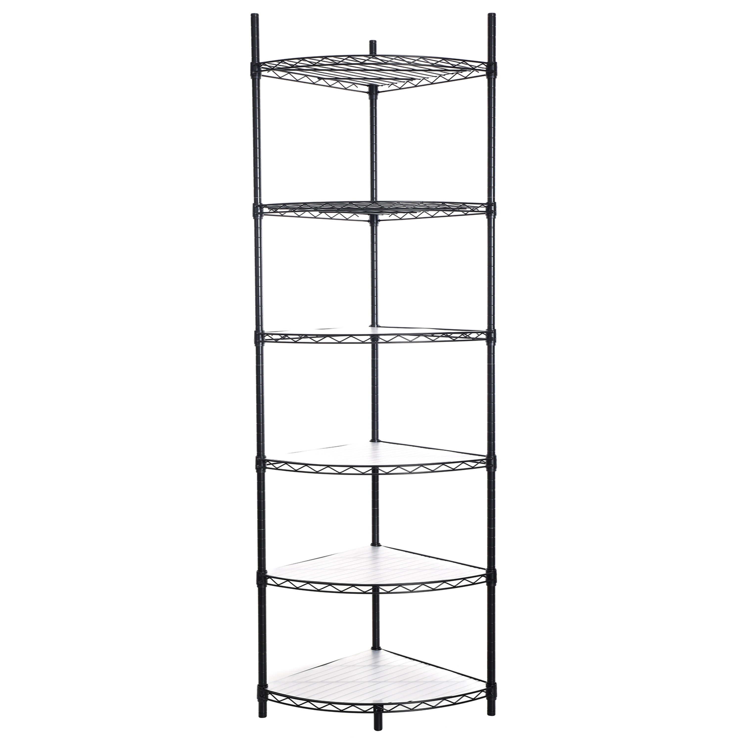 ToolCat NGG30-11-DSG 6 -Tier Black Iron Utility shelving unit ( 18-in W x 18-in D x 72-in H )